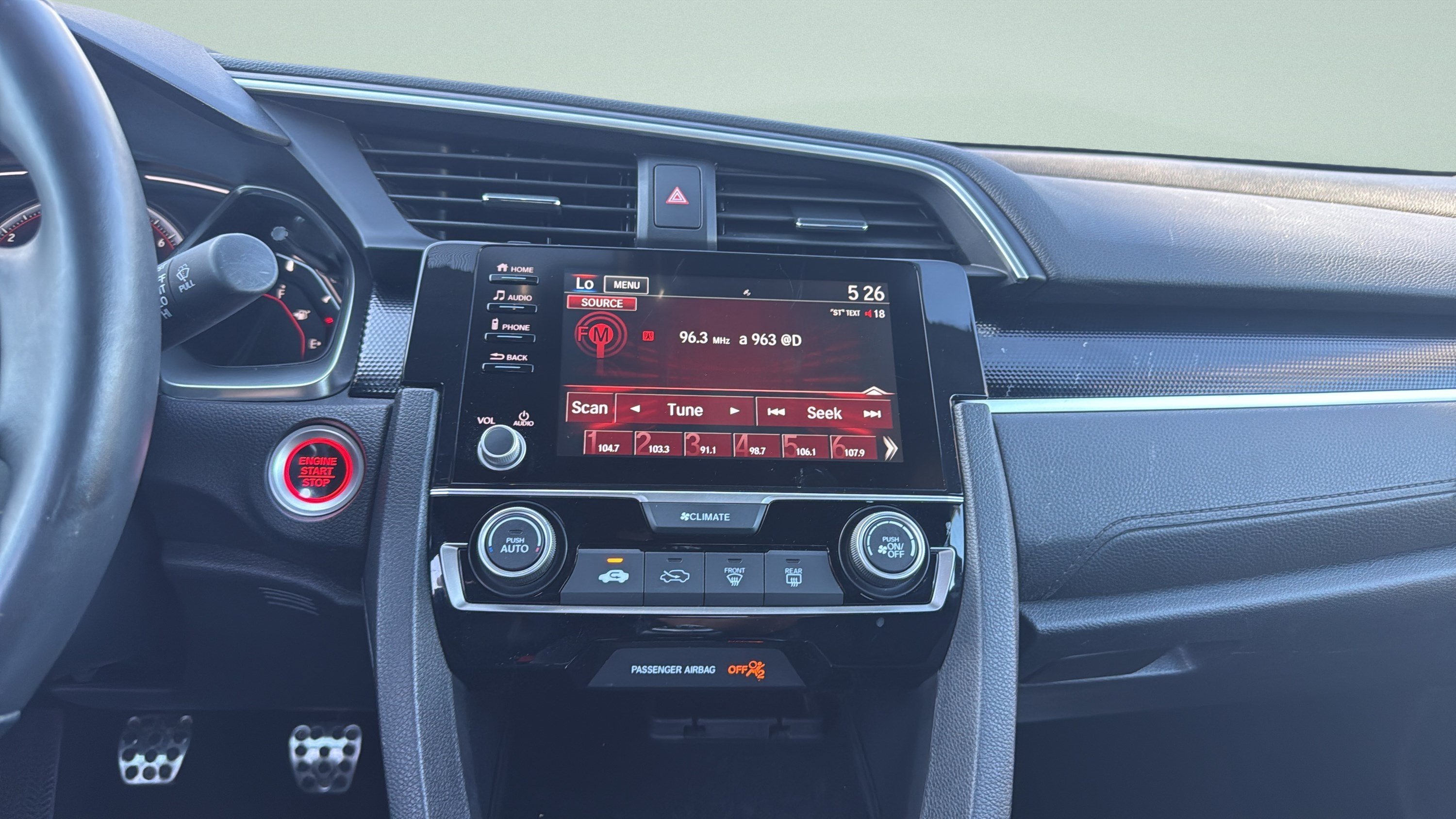 2019 Honda Civic Sport