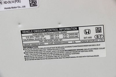 2024 Honda Civic Sport