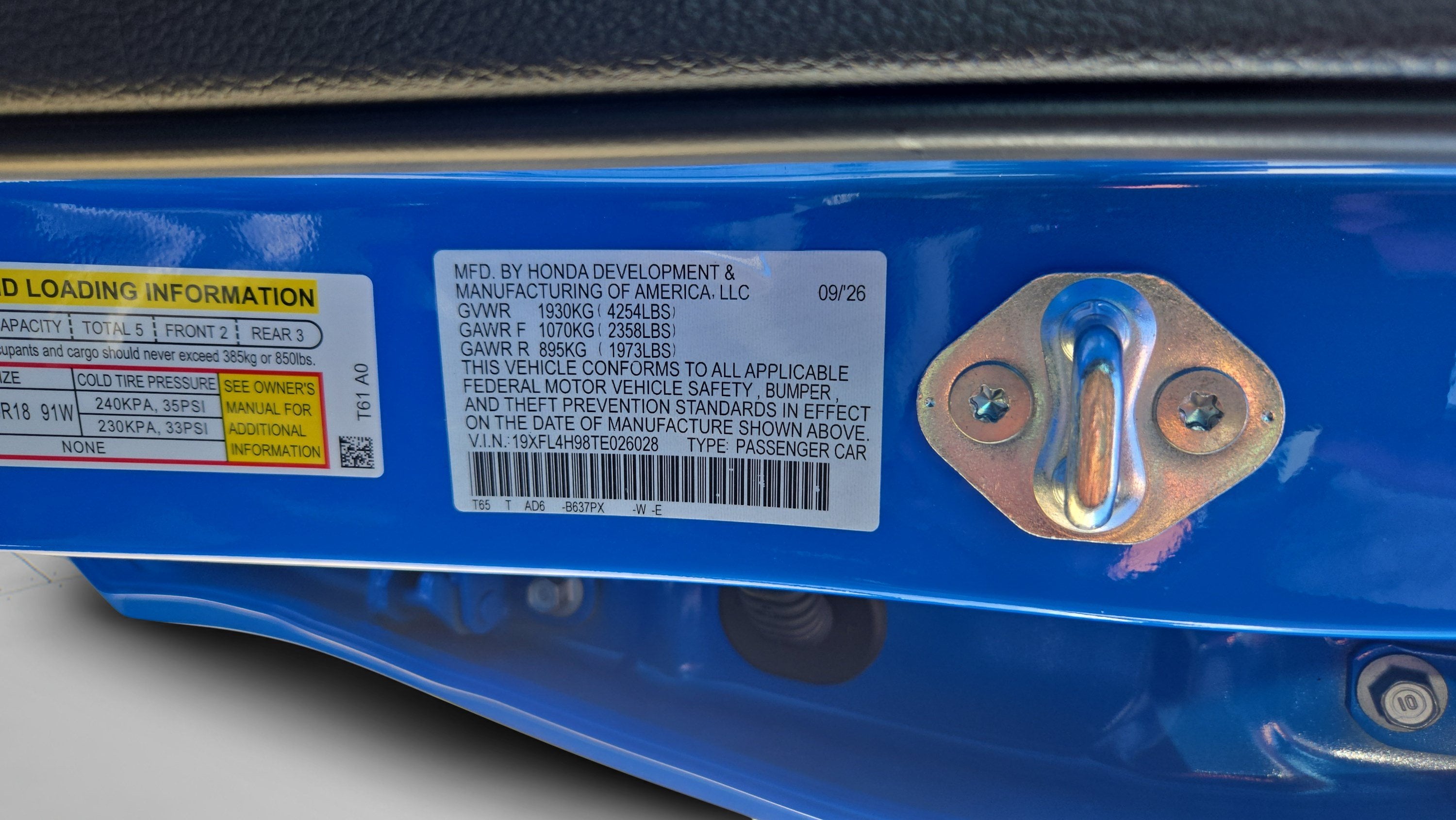 2026 Honda Civic Hybrid Sport Touring