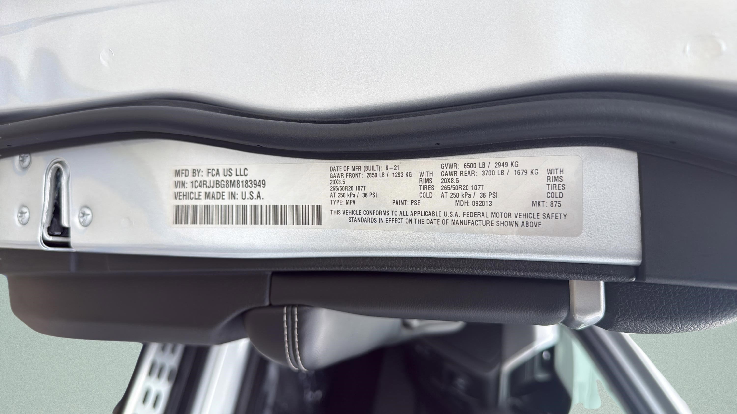 2021 Jeep Grand Cherokee L Limited