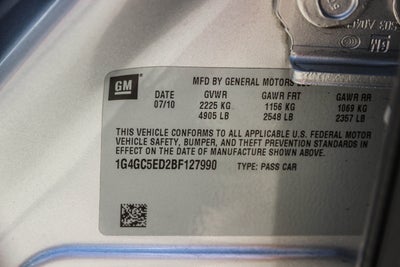 2011 Buick LaCrosse CXL