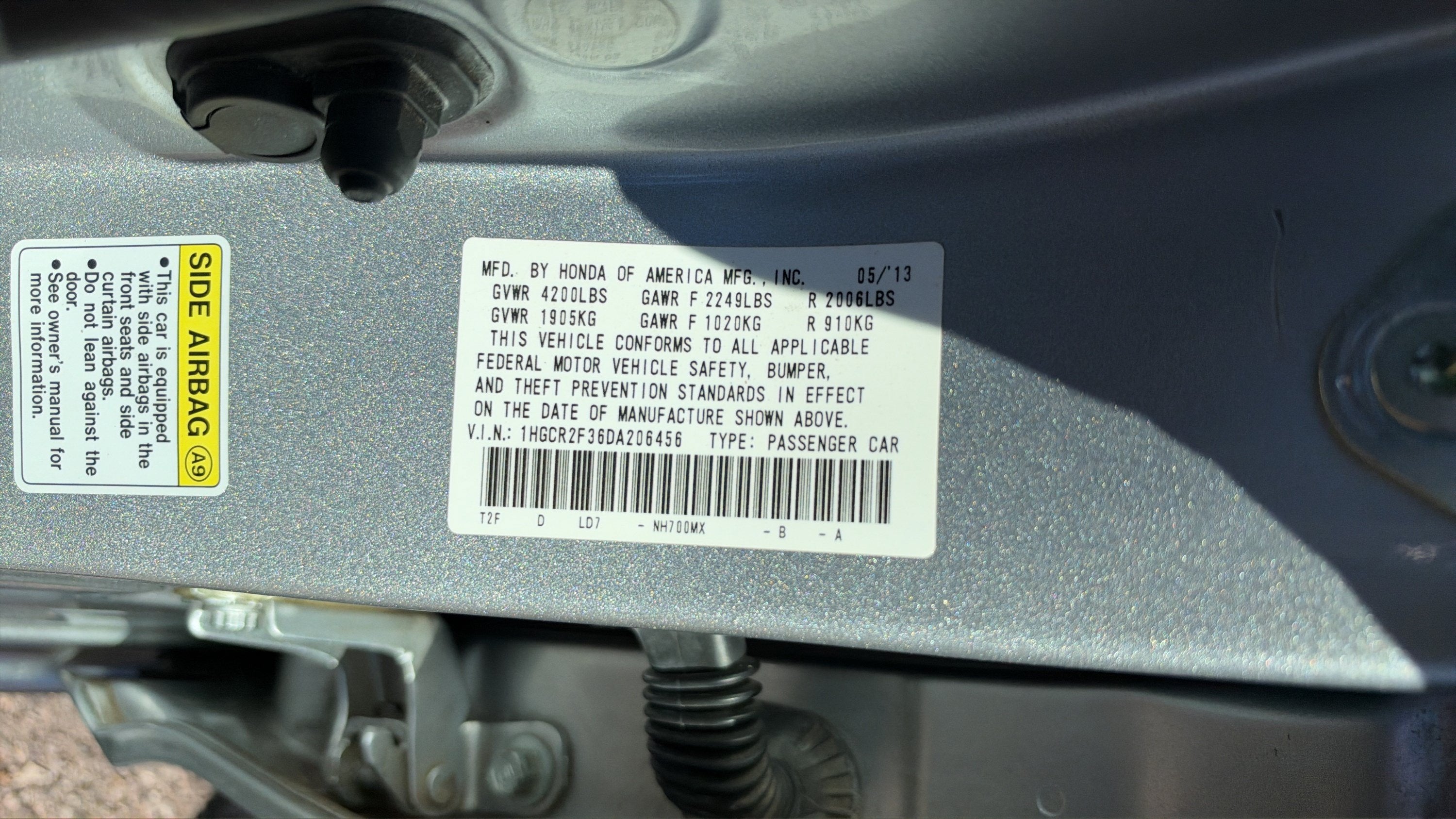 2013 Honda Accord LX