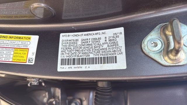 2018 Honda Accord Sport 1.5T