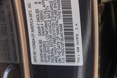 2018 Honda Accord Sport 2.0T