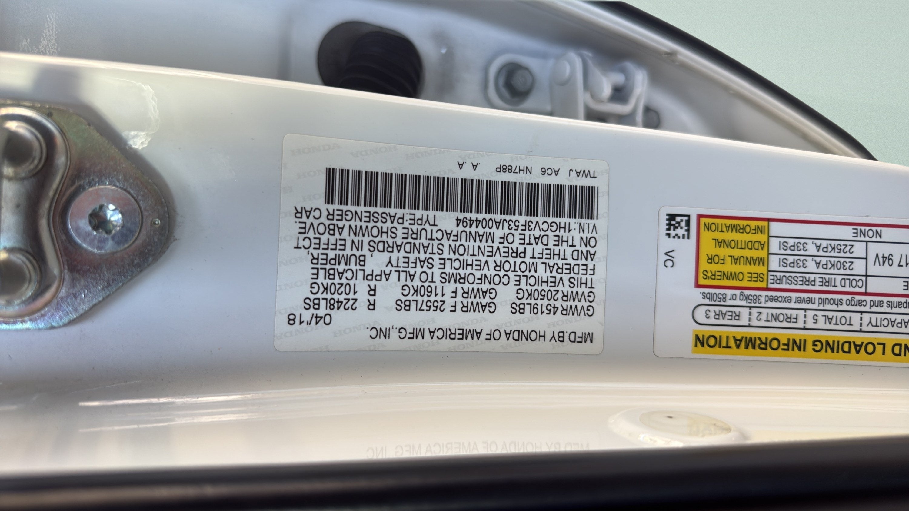 2018 Honda Accord EX-L