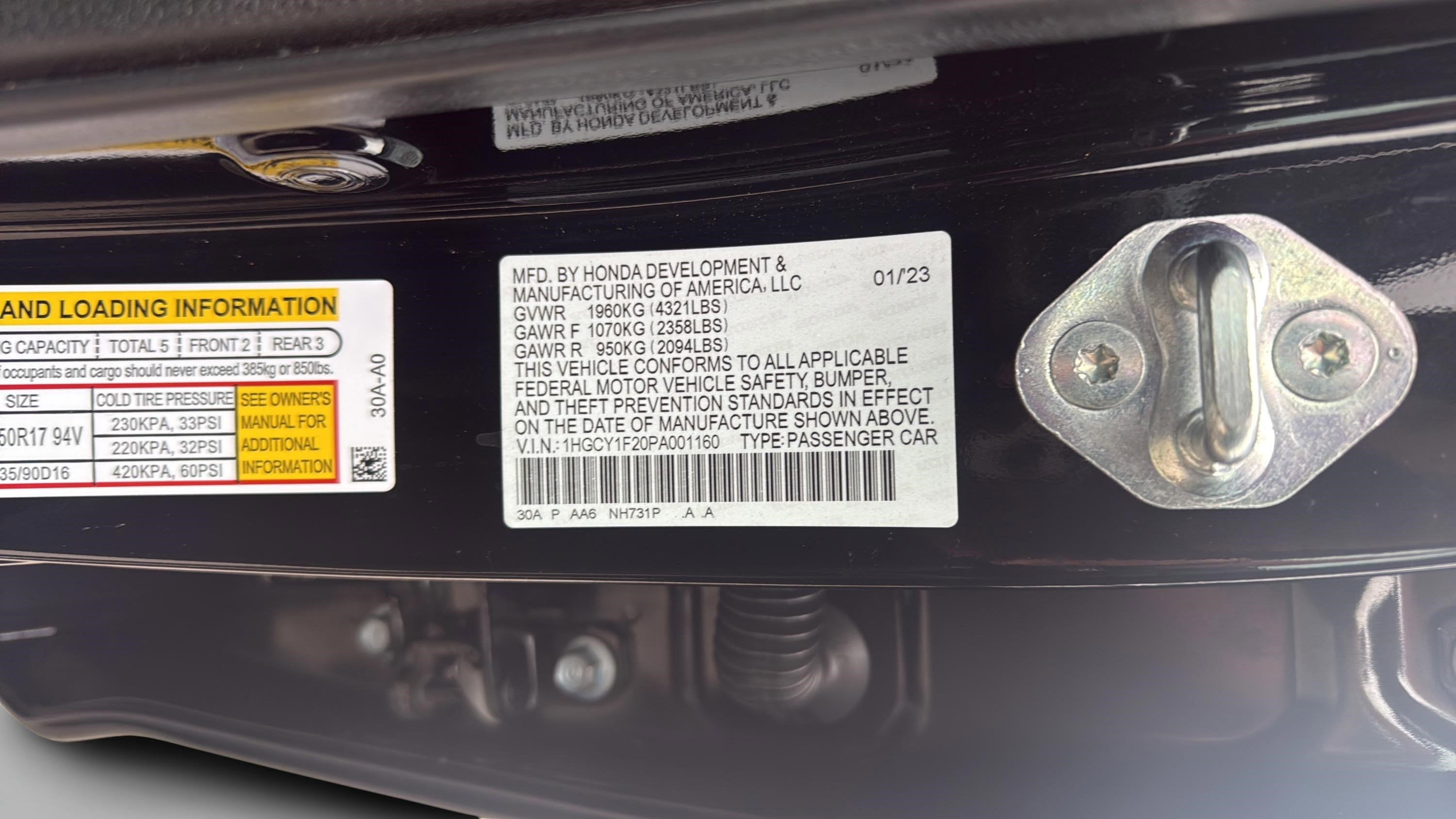 2023 Honda Accord LX