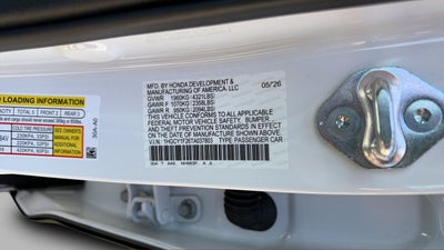2026 Honda Accord LX