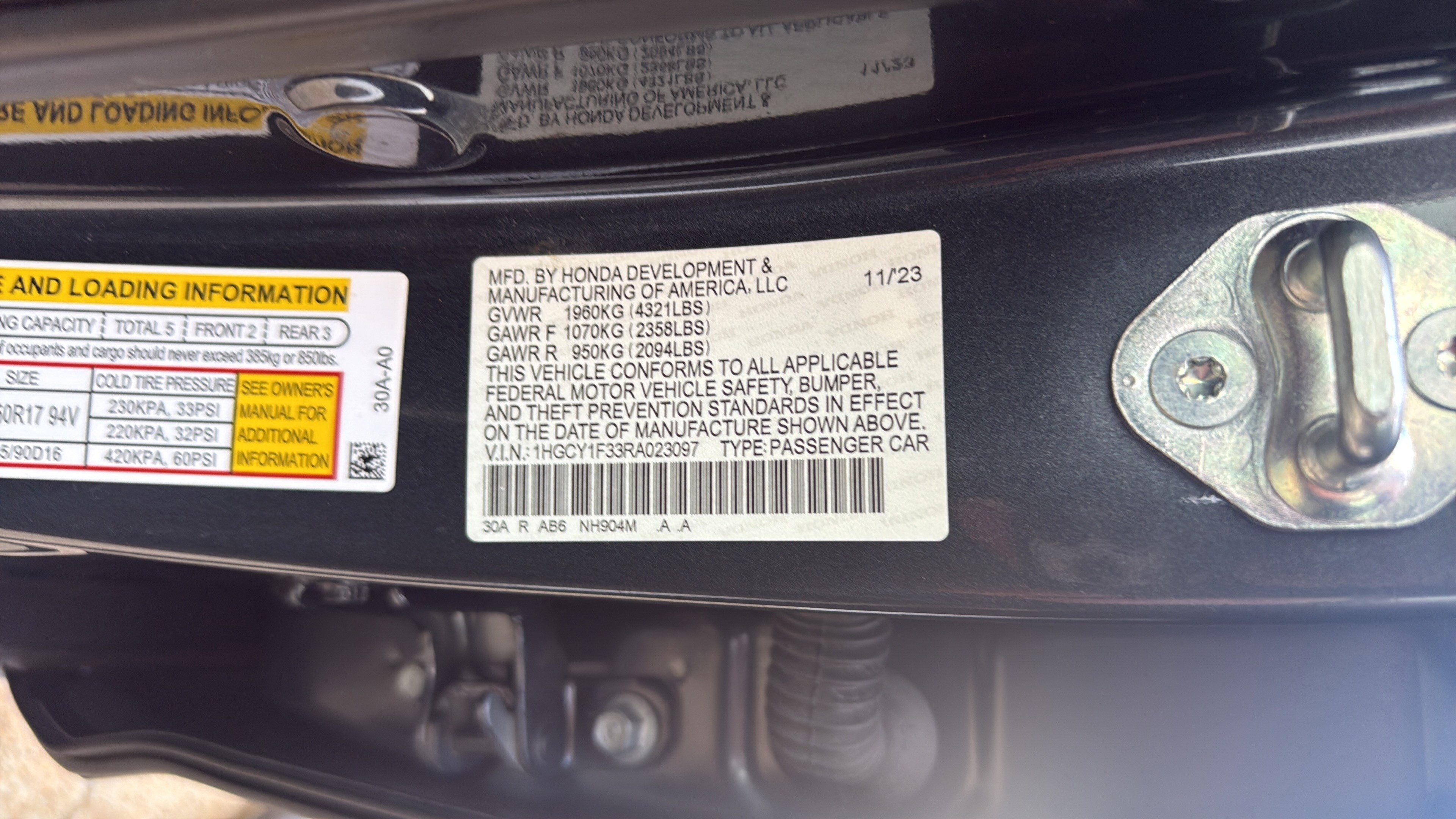 2024 Honda Accord EX