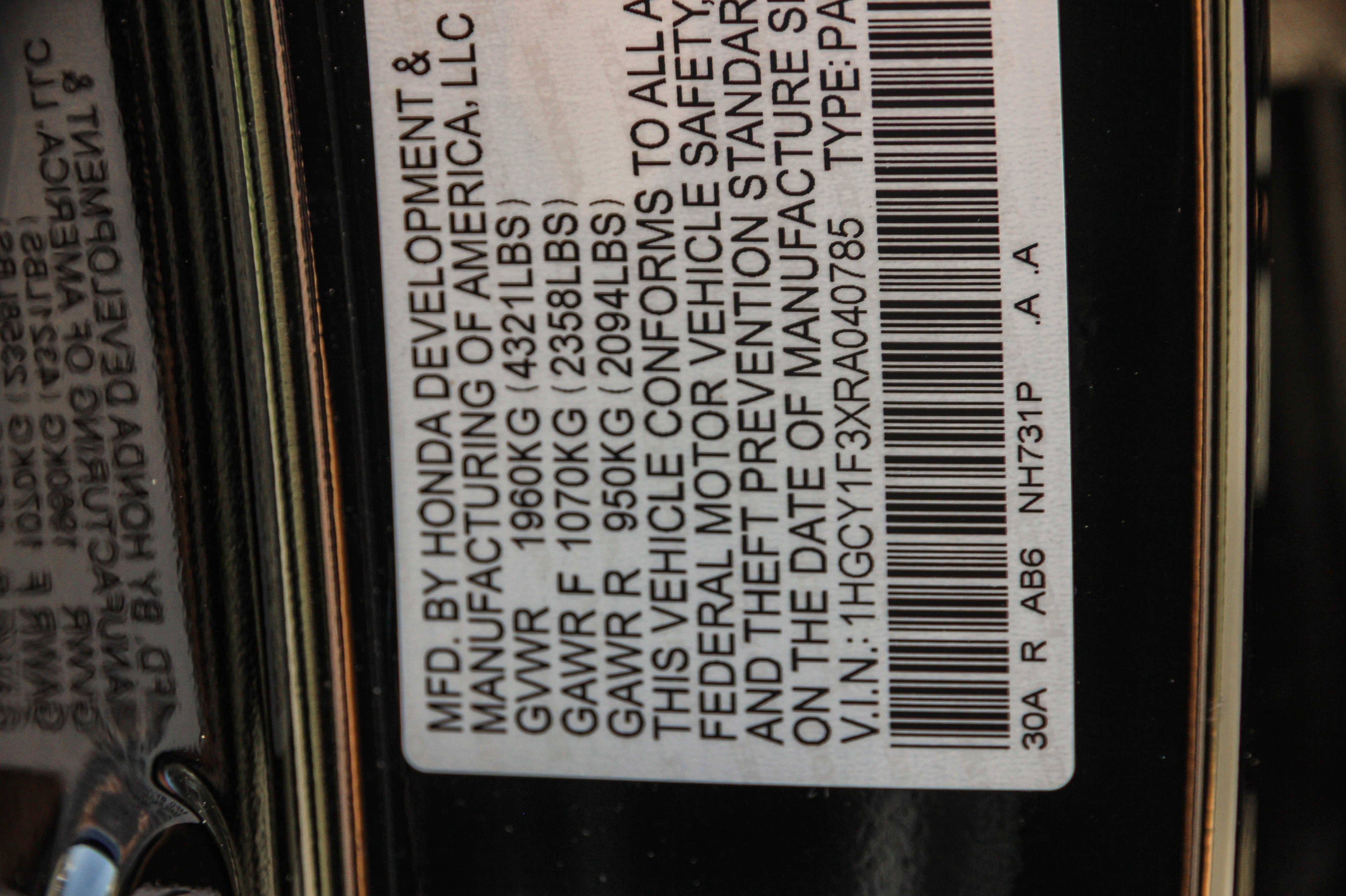 2024 Honda Accord EX