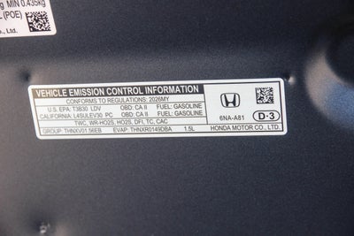 2026 Honda Accord SE