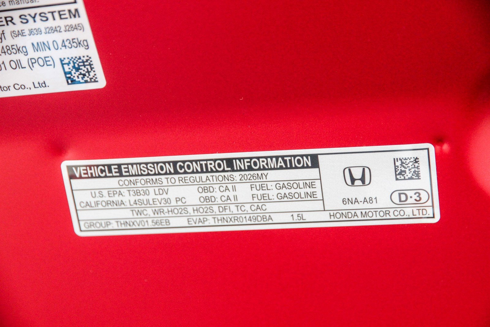 2026 Honda Accord SE