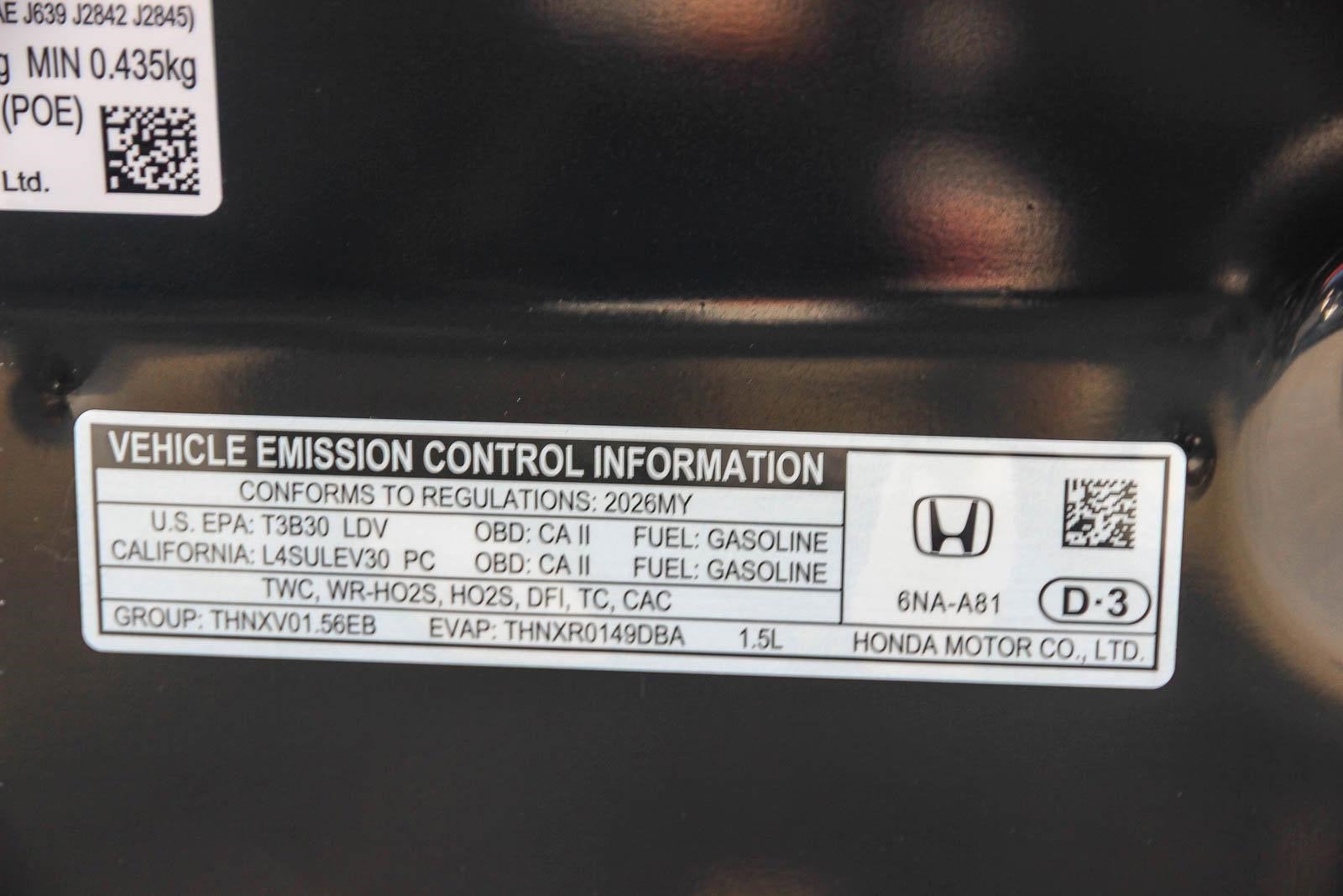 2026 Honda Accord SE