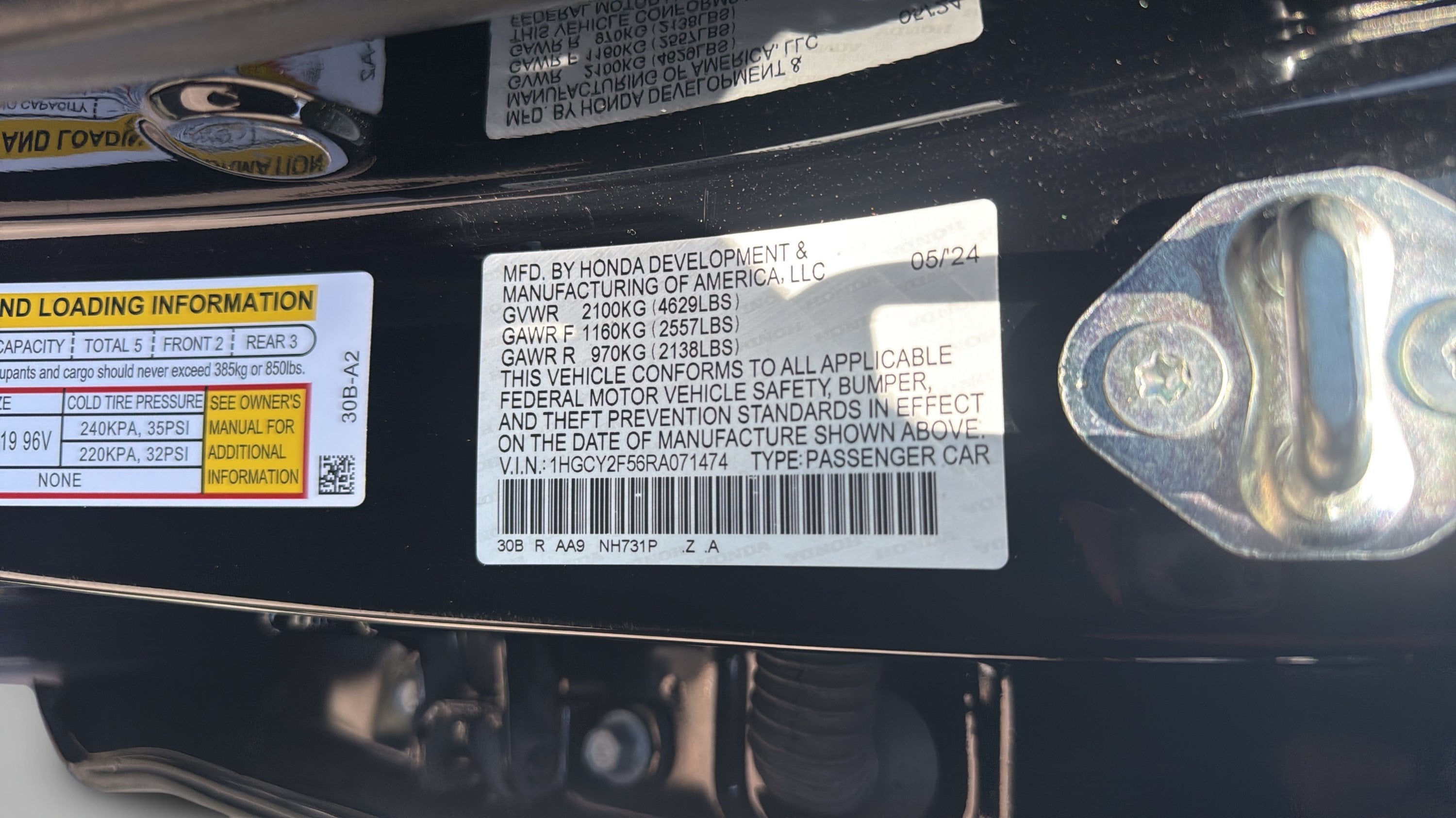 2024 Honda Accord Sport