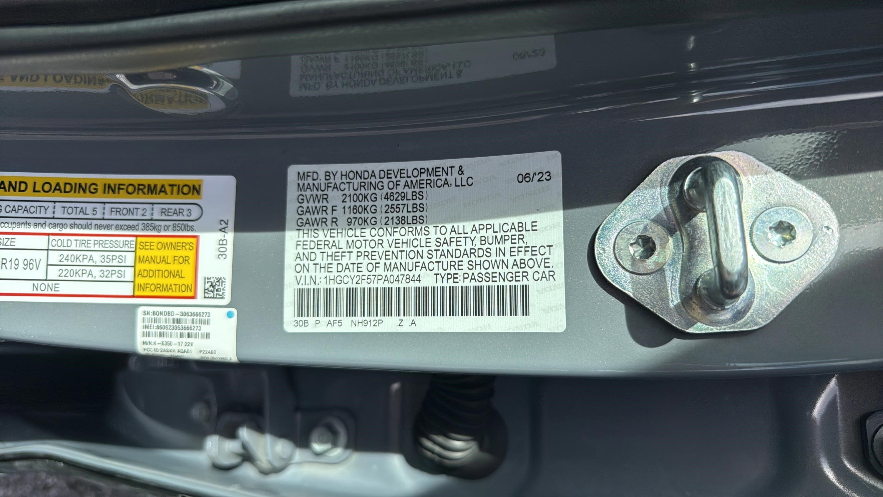 2023 Honda Accord Sport