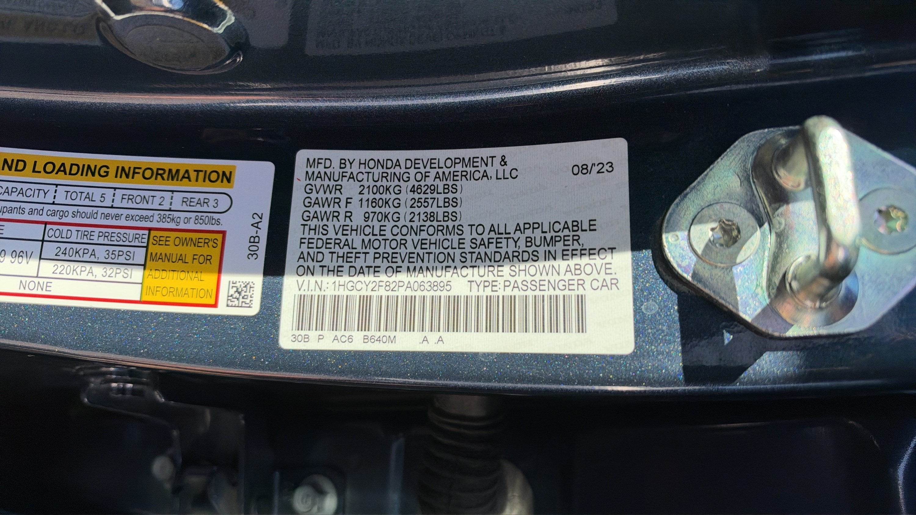 2023 Honda Accord Touring