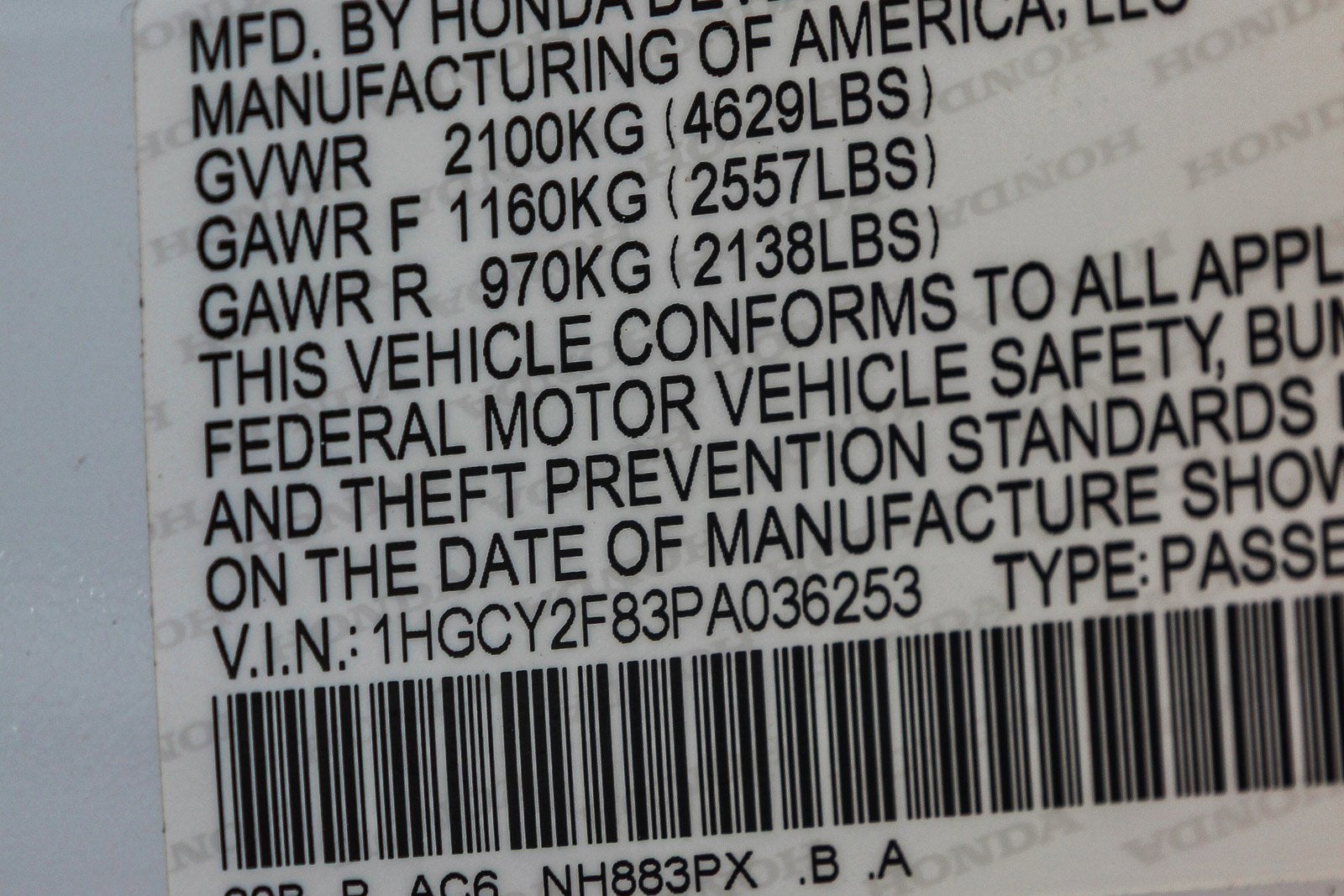 2023 Honda Accord Touring