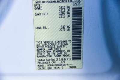 2013 Nissan Altima 2.5 S