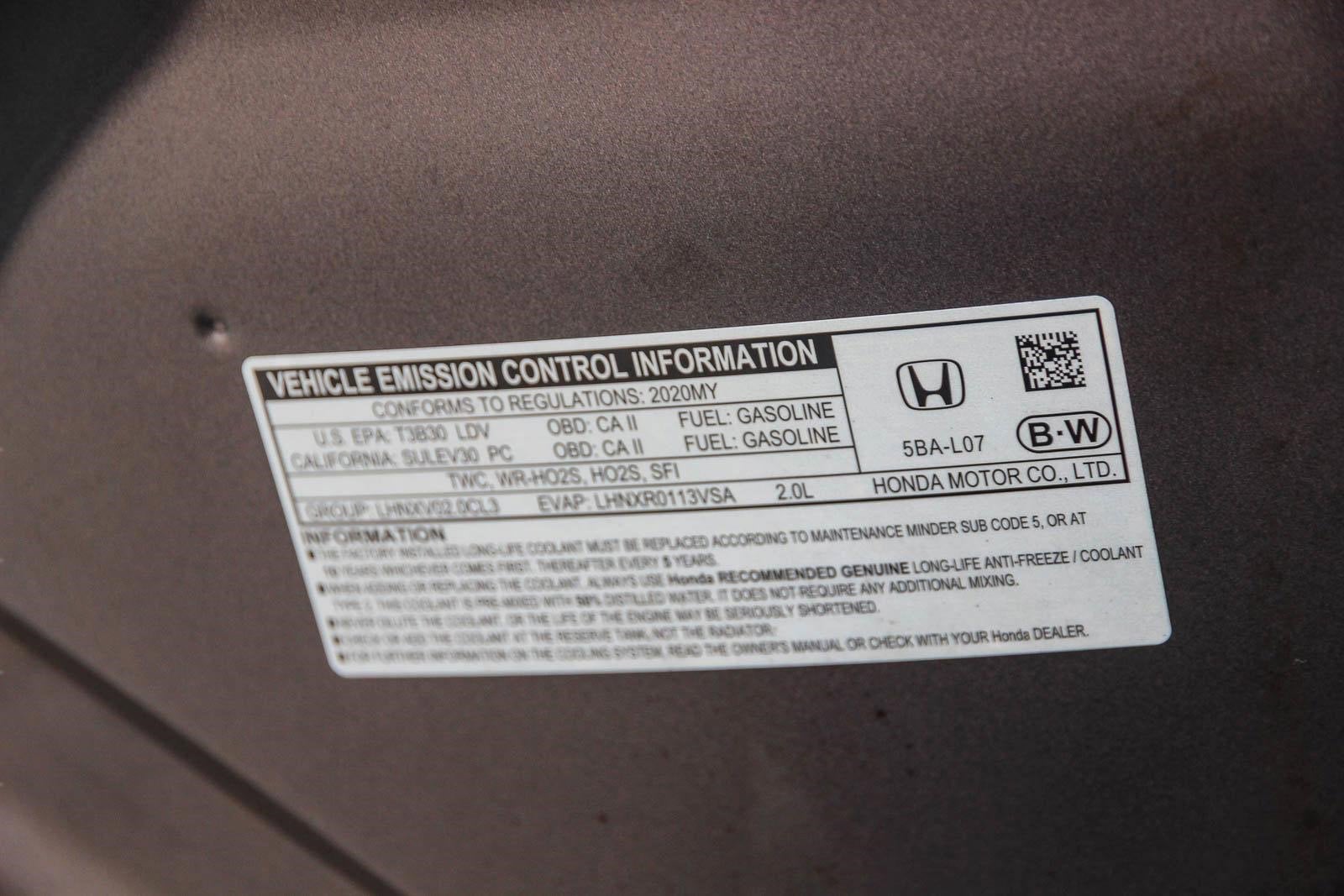 2020 Honda Civic Sport