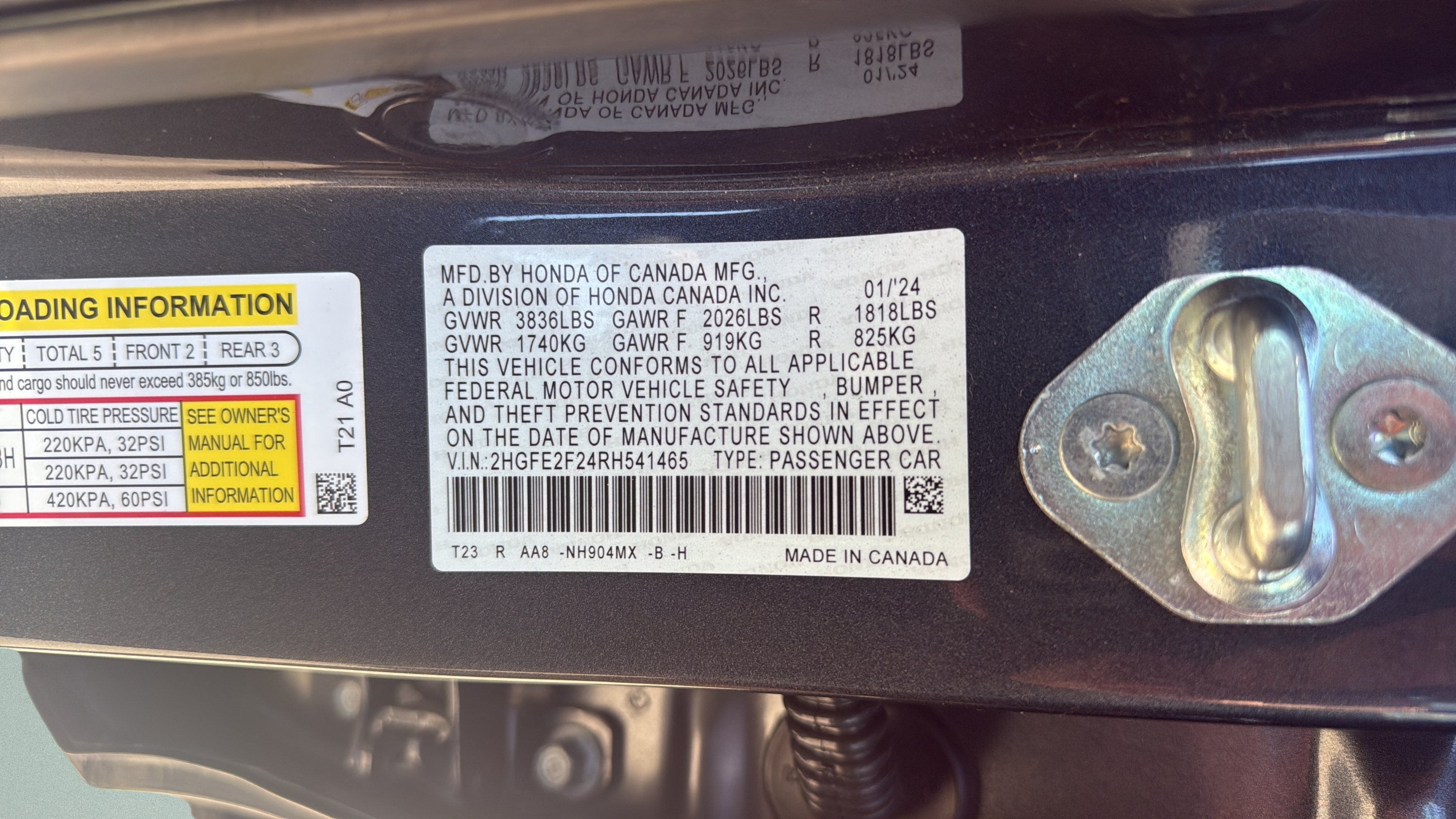 2024 Honda Civic LX