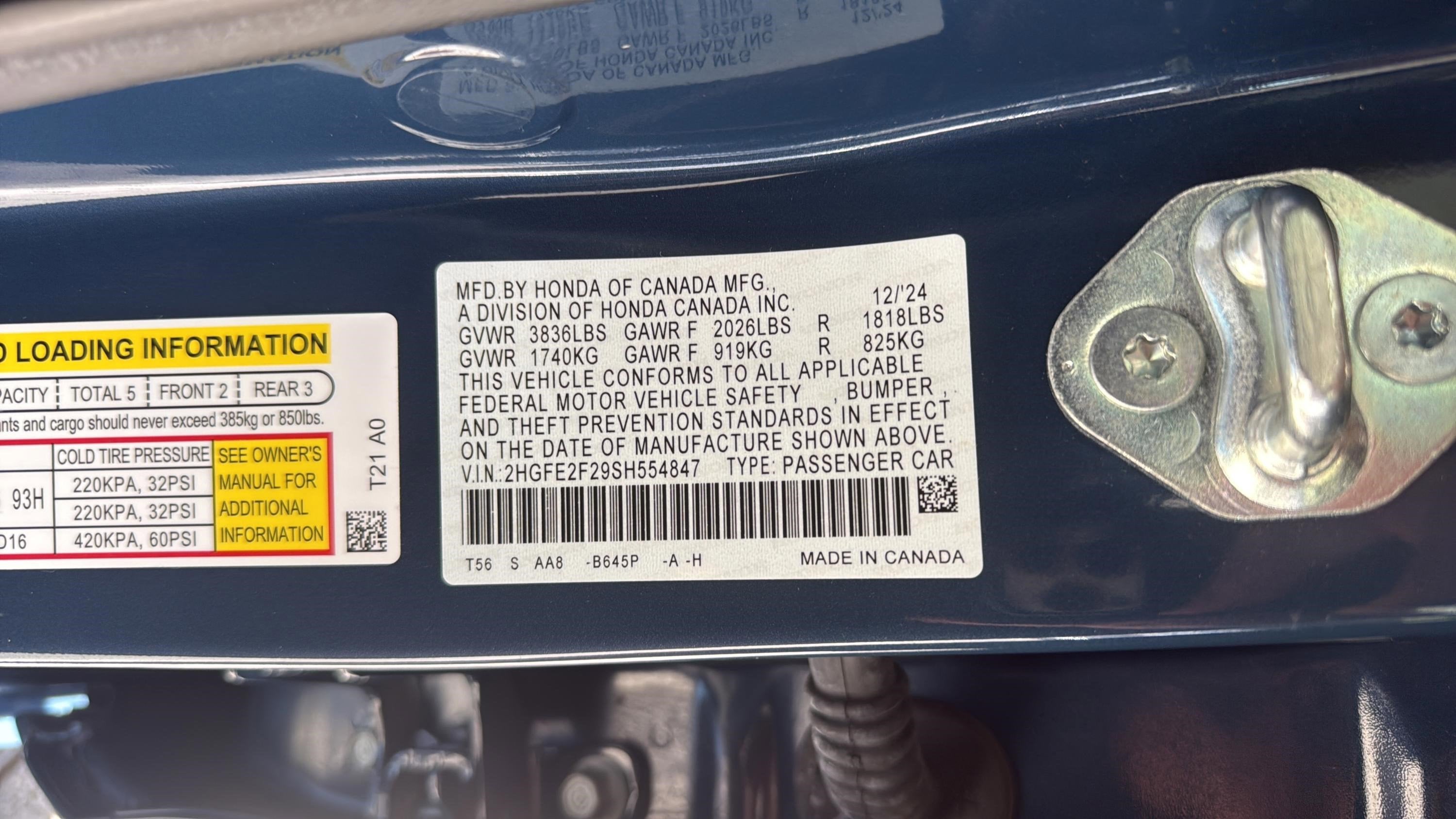 2025 Honda Civic LX