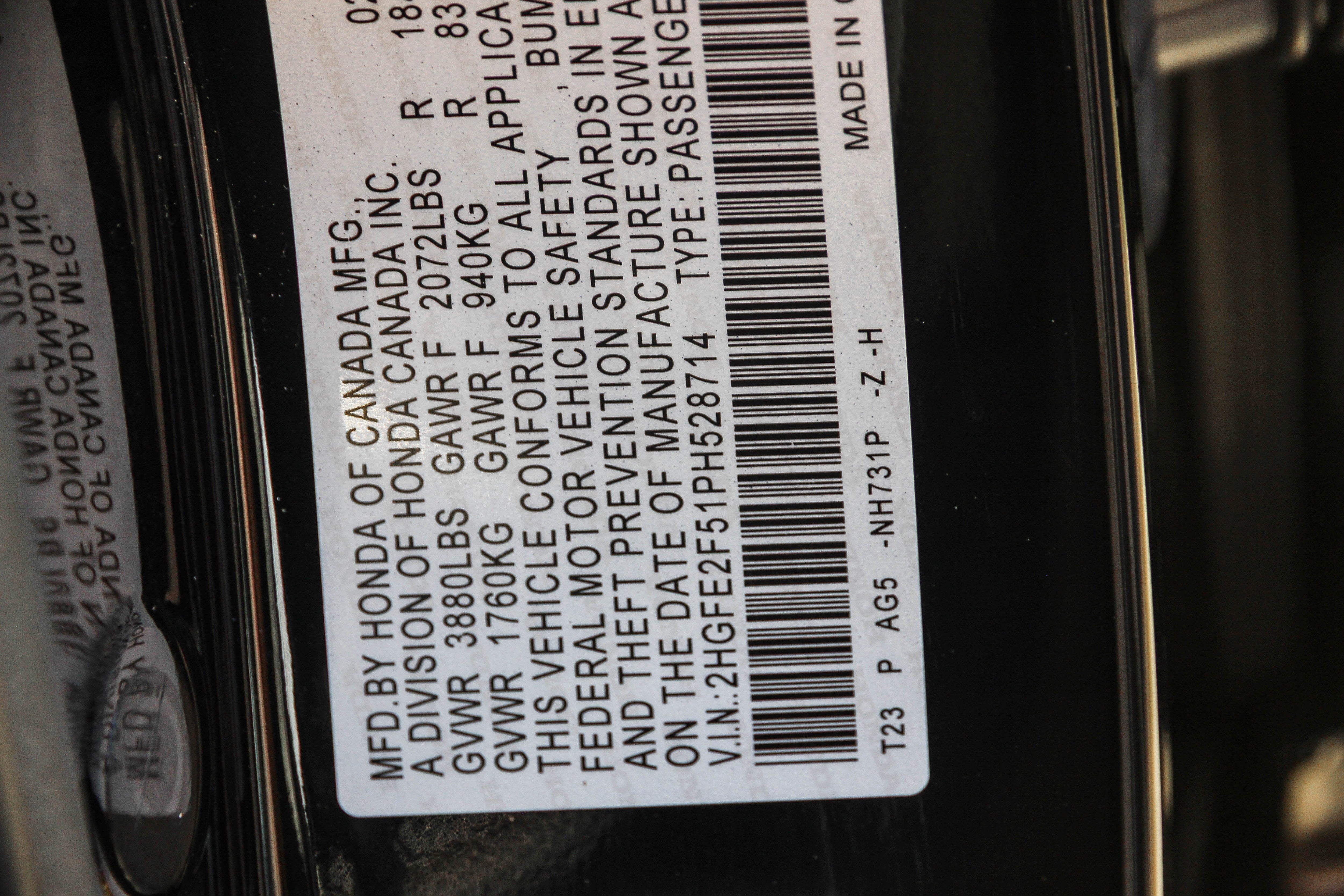 2023 Honda Civic Sport