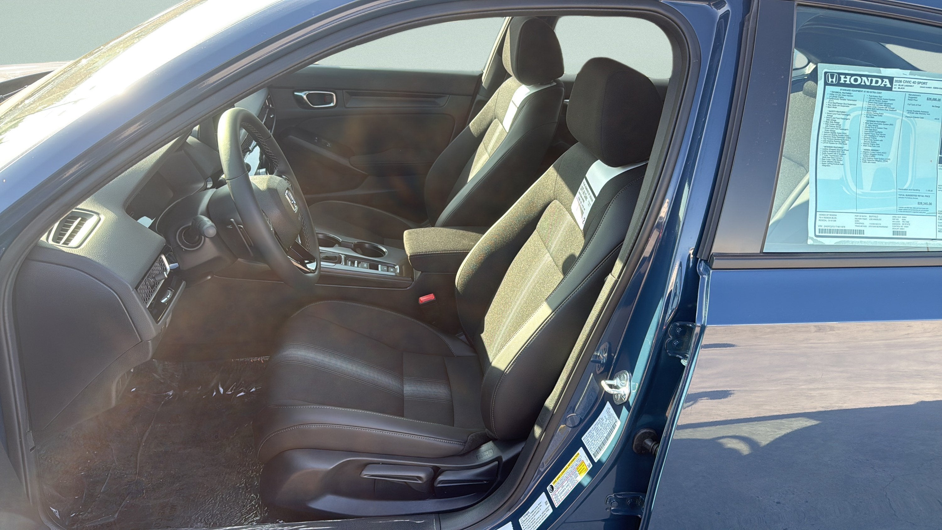2026 Honda Civic Sport