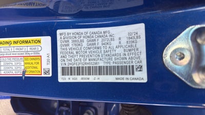 2024 Honda Civic Sport