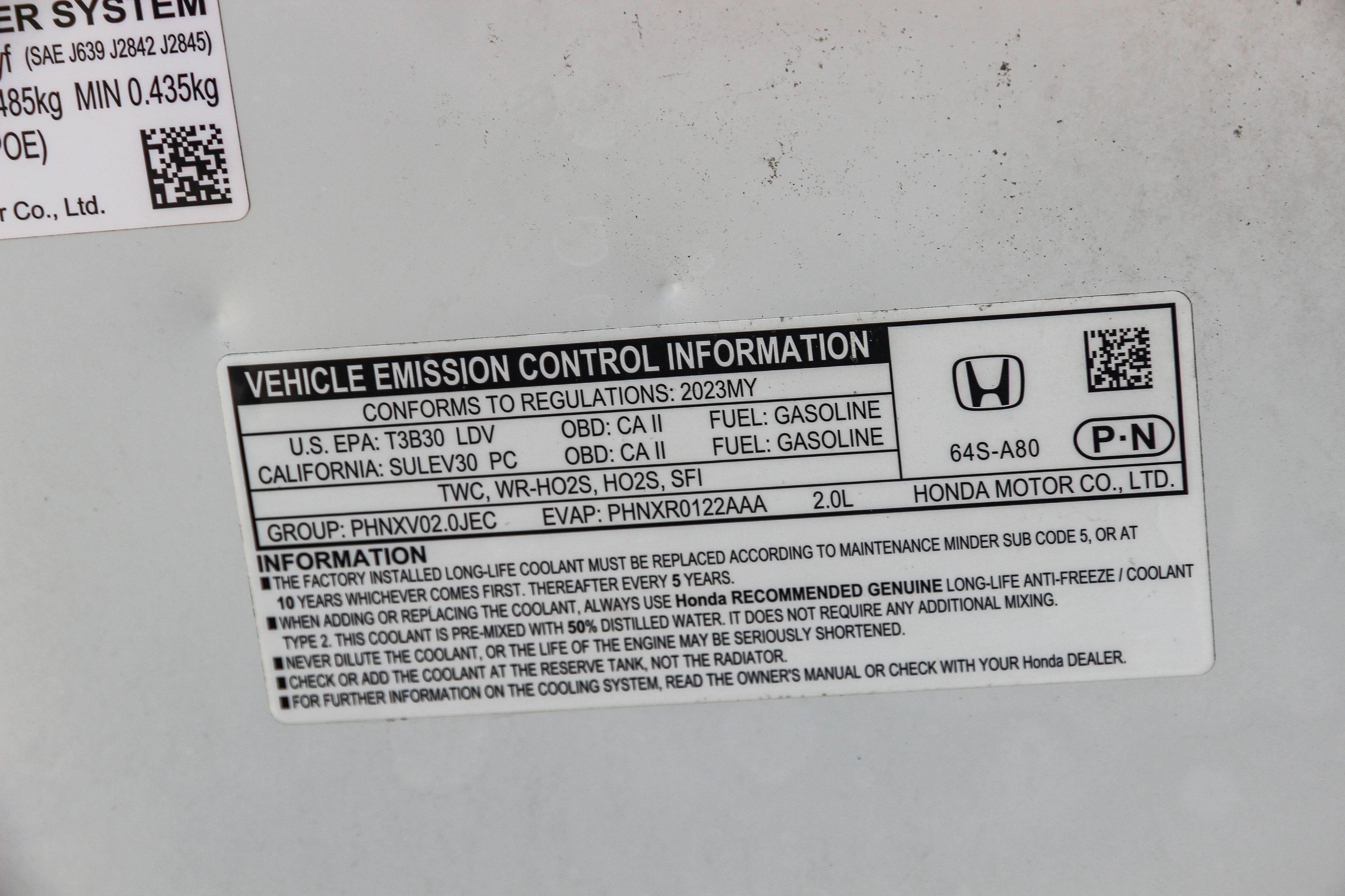 2023 Honda Civic Sport