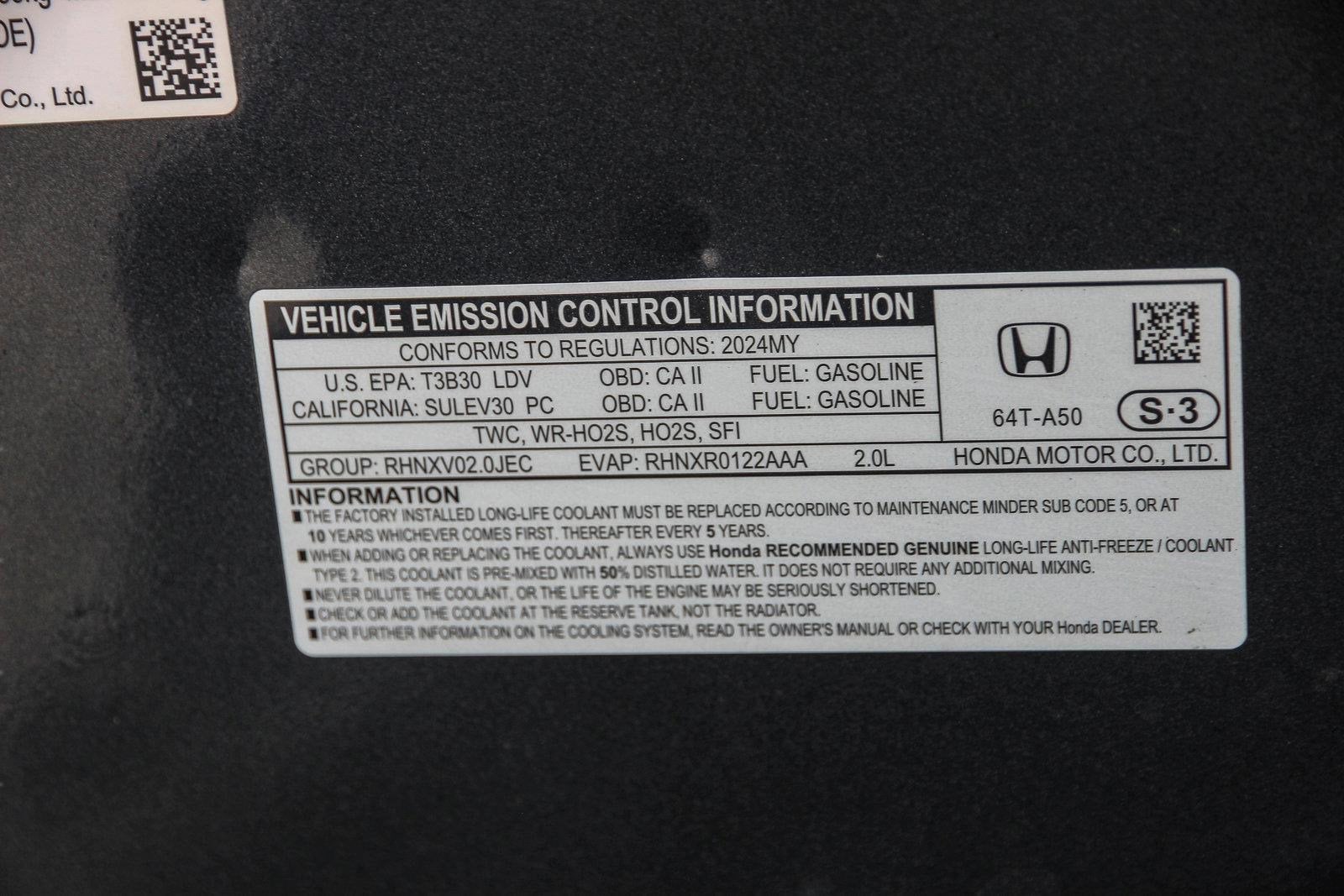 2024 Honda Civic Sport