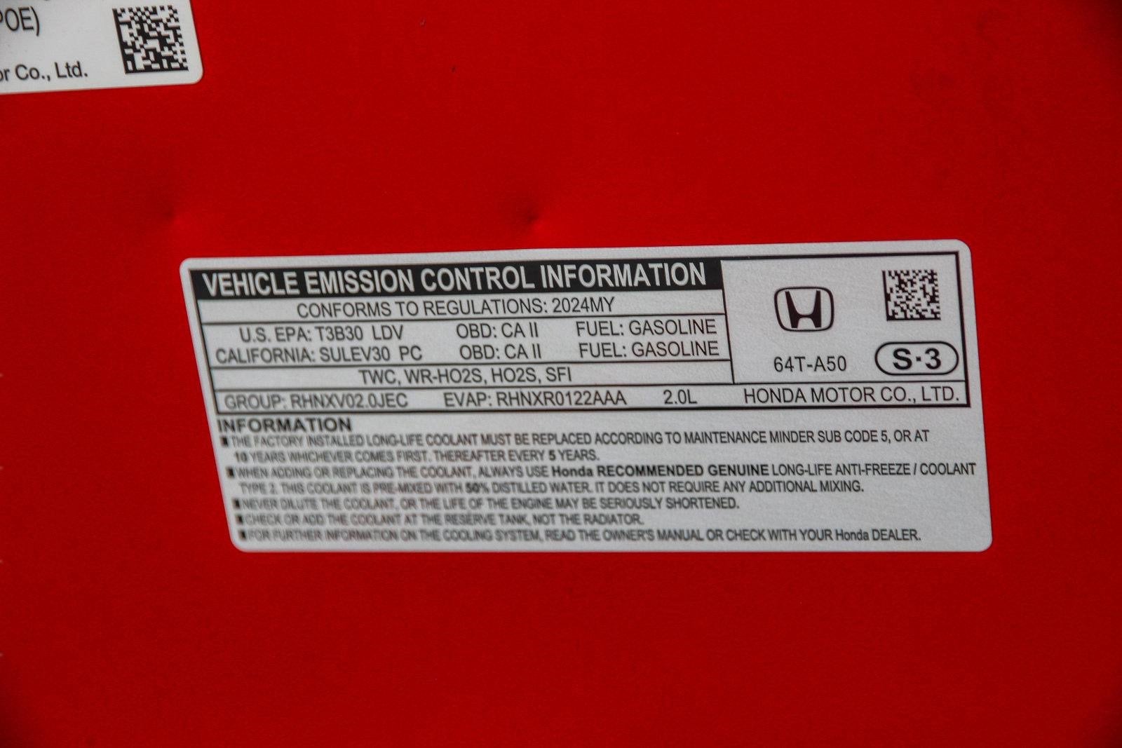 2024 Honda Civic Sport