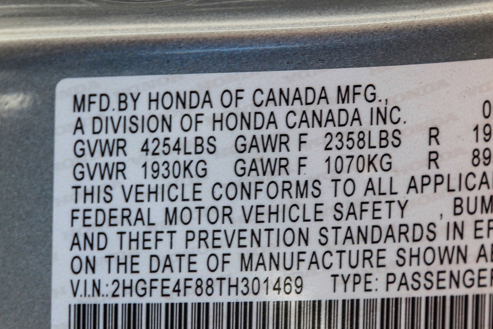 2026 Honda Civic Hybrid Sport Touring