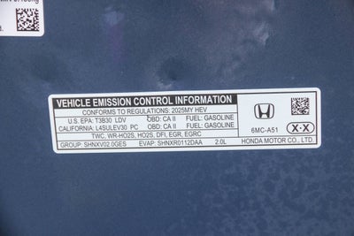 2025 Honda Civic Hybrid Sport