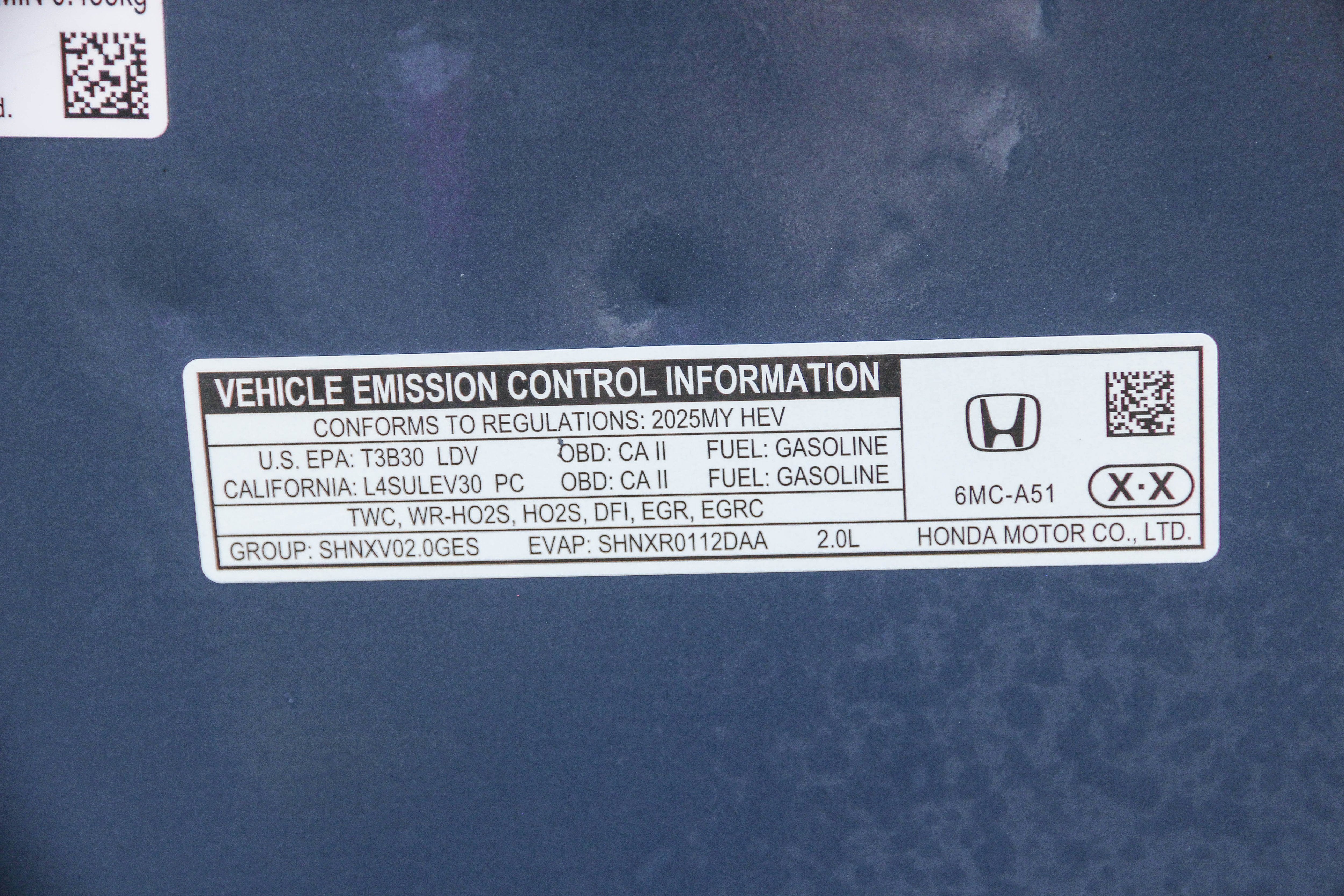 2025 Honda Civic Hybrid Sport