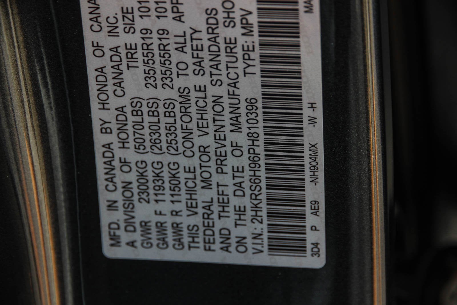 2023 Honda CR-V Hybrid Sport Touring