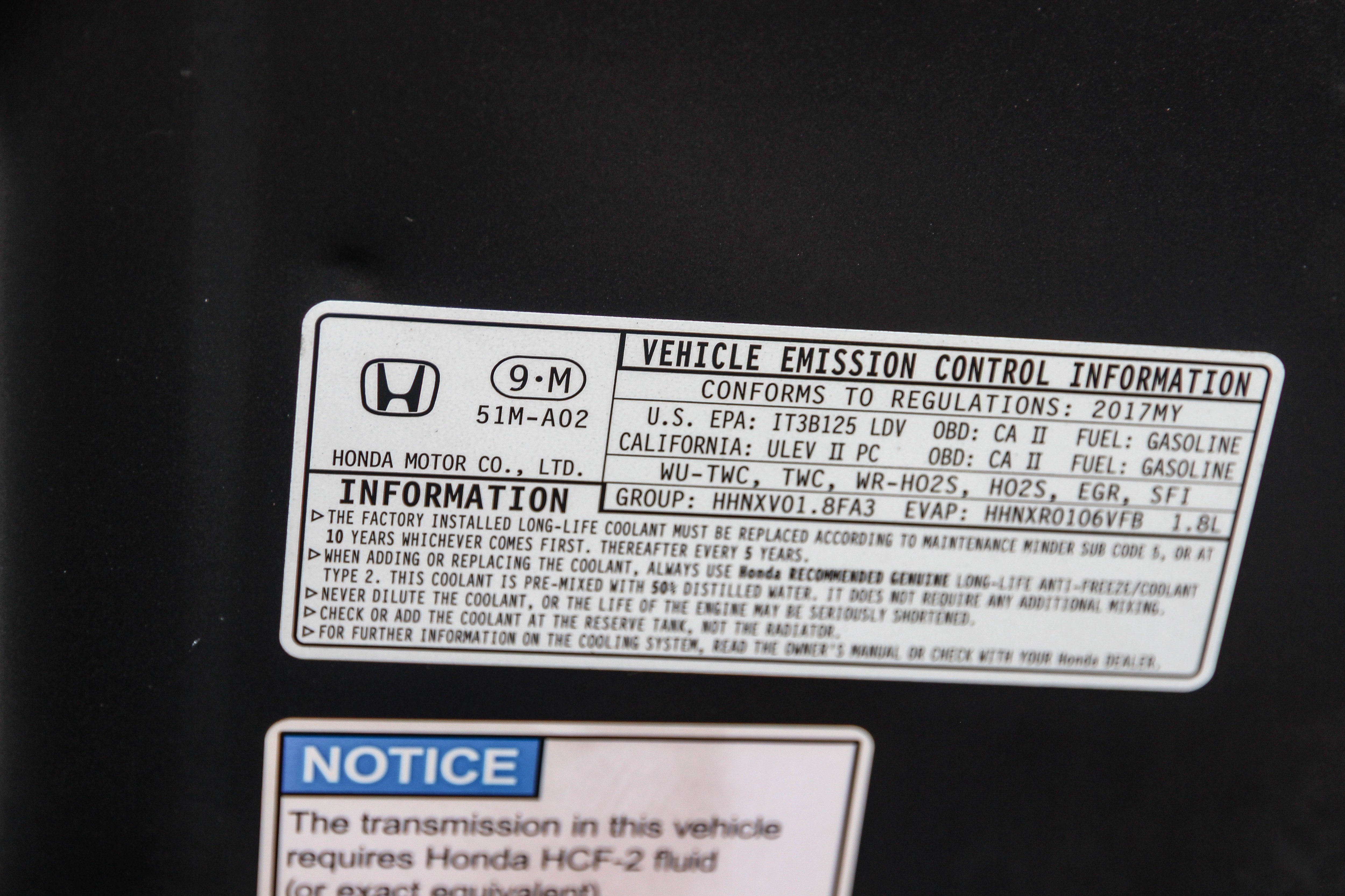 2017 Honda HR-V EX-L Navi