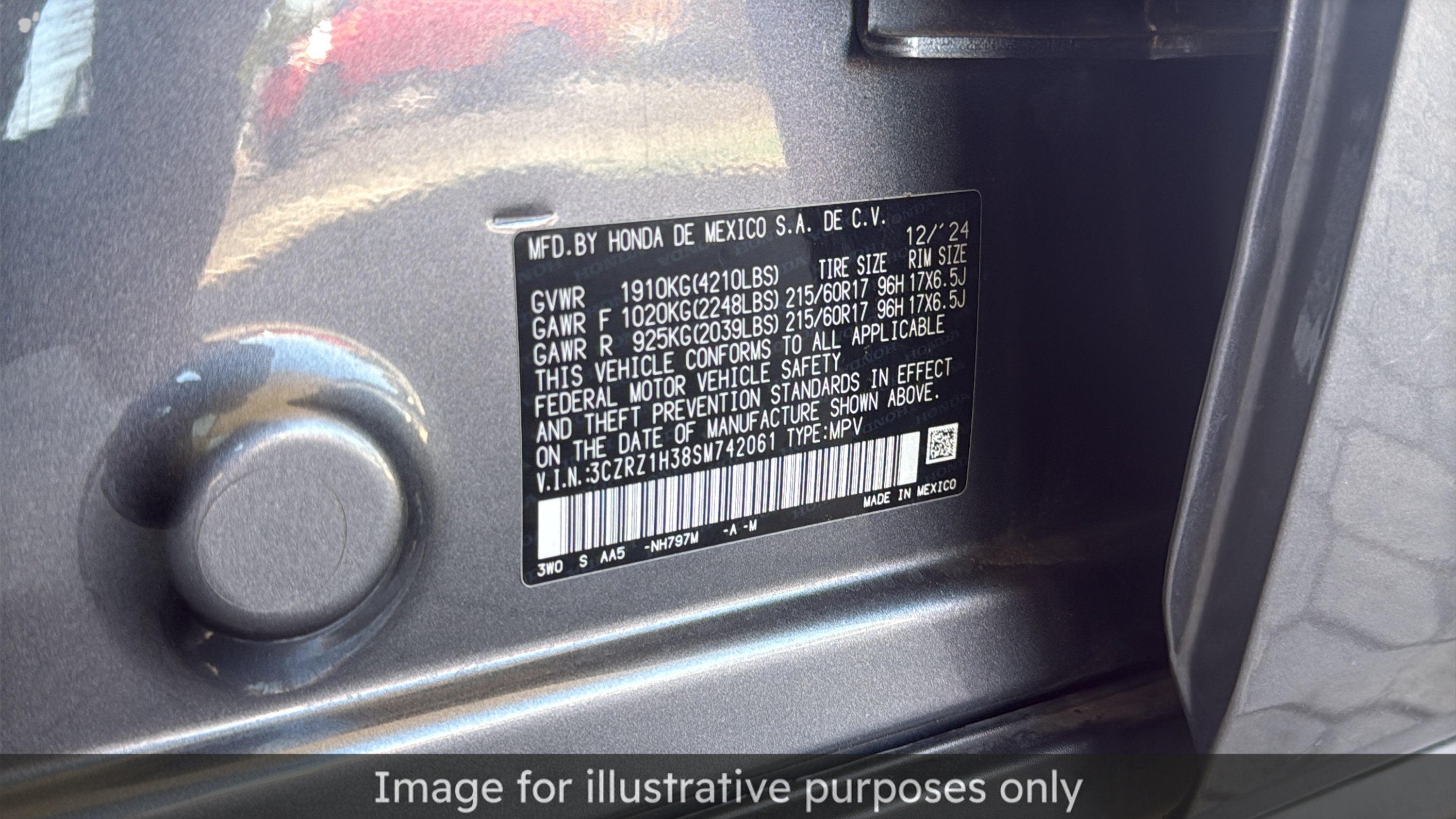 2025 Honda HR-V LX