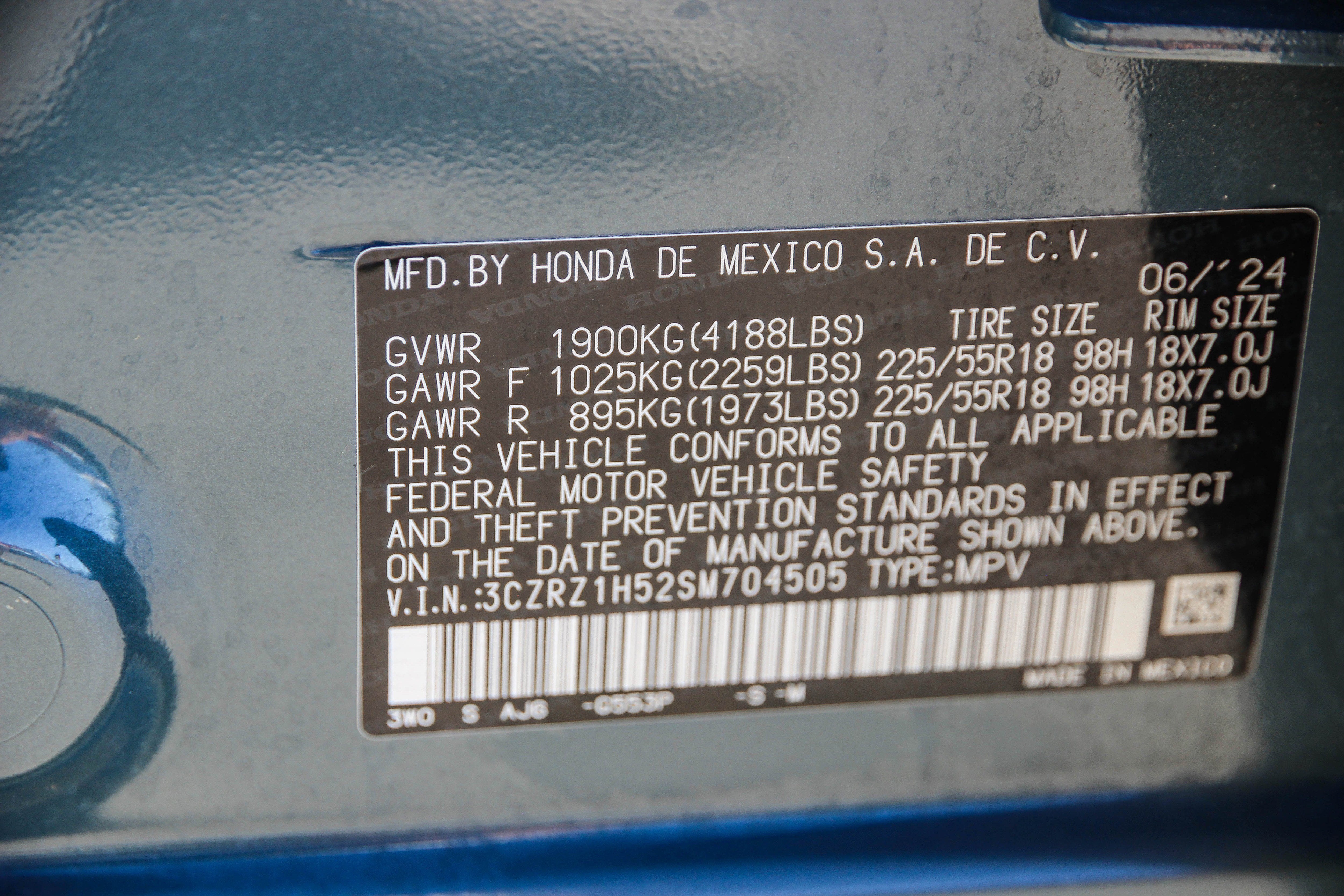 2025 Honda HR-V Sport