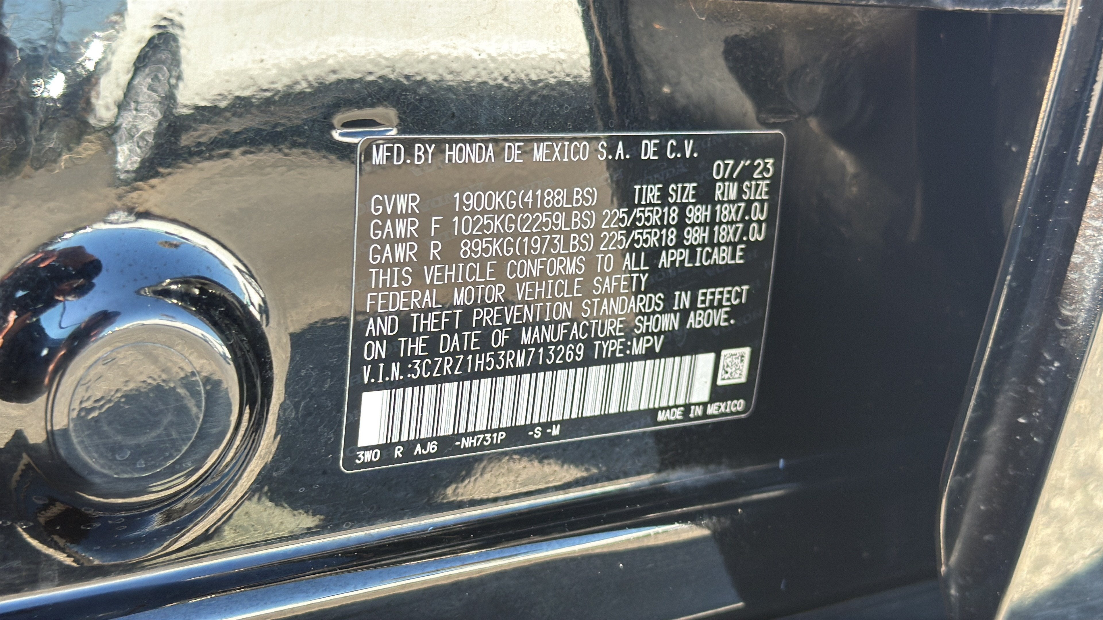 2024 Honda HR-V Sport