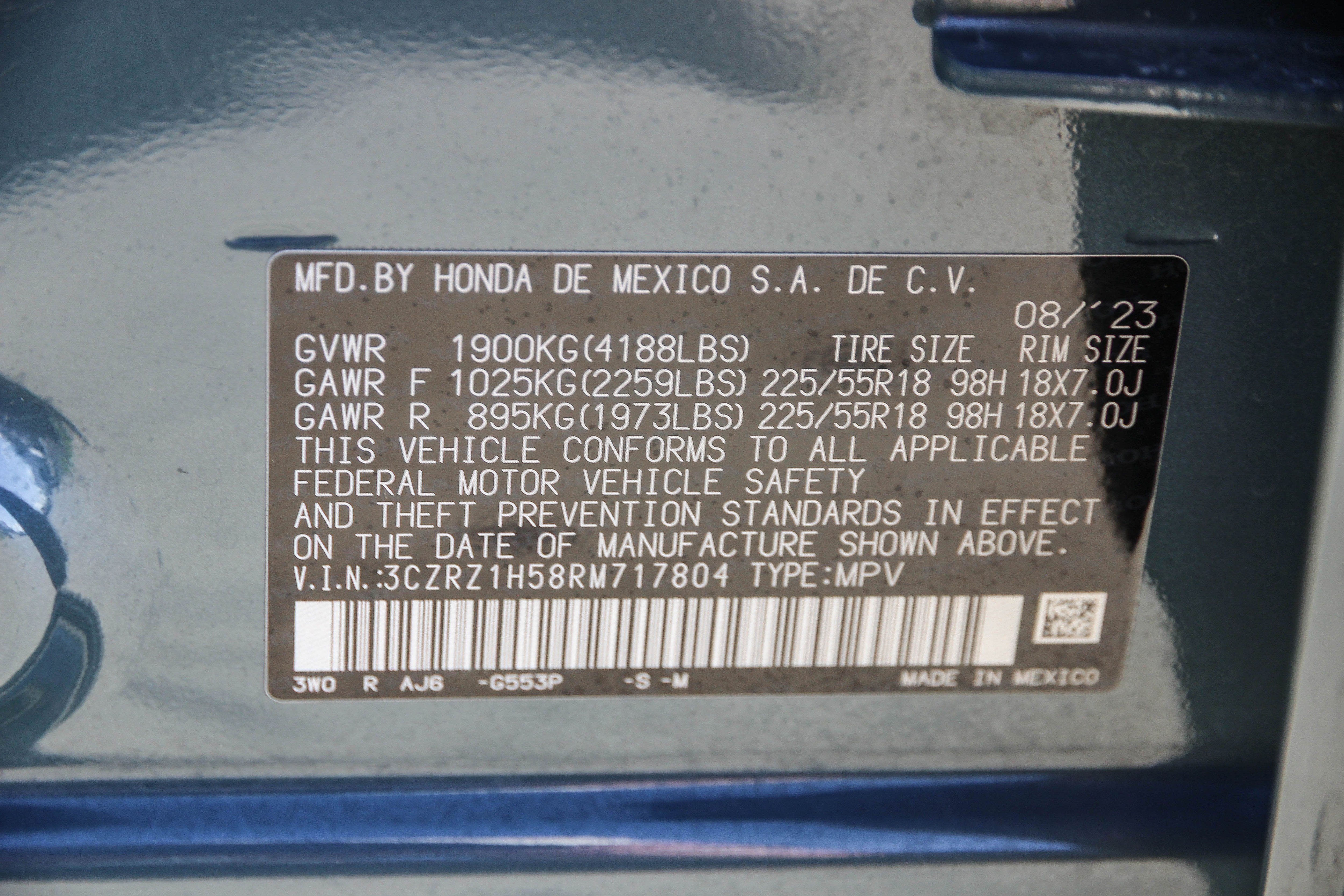 2024 Honda HR-V Sport