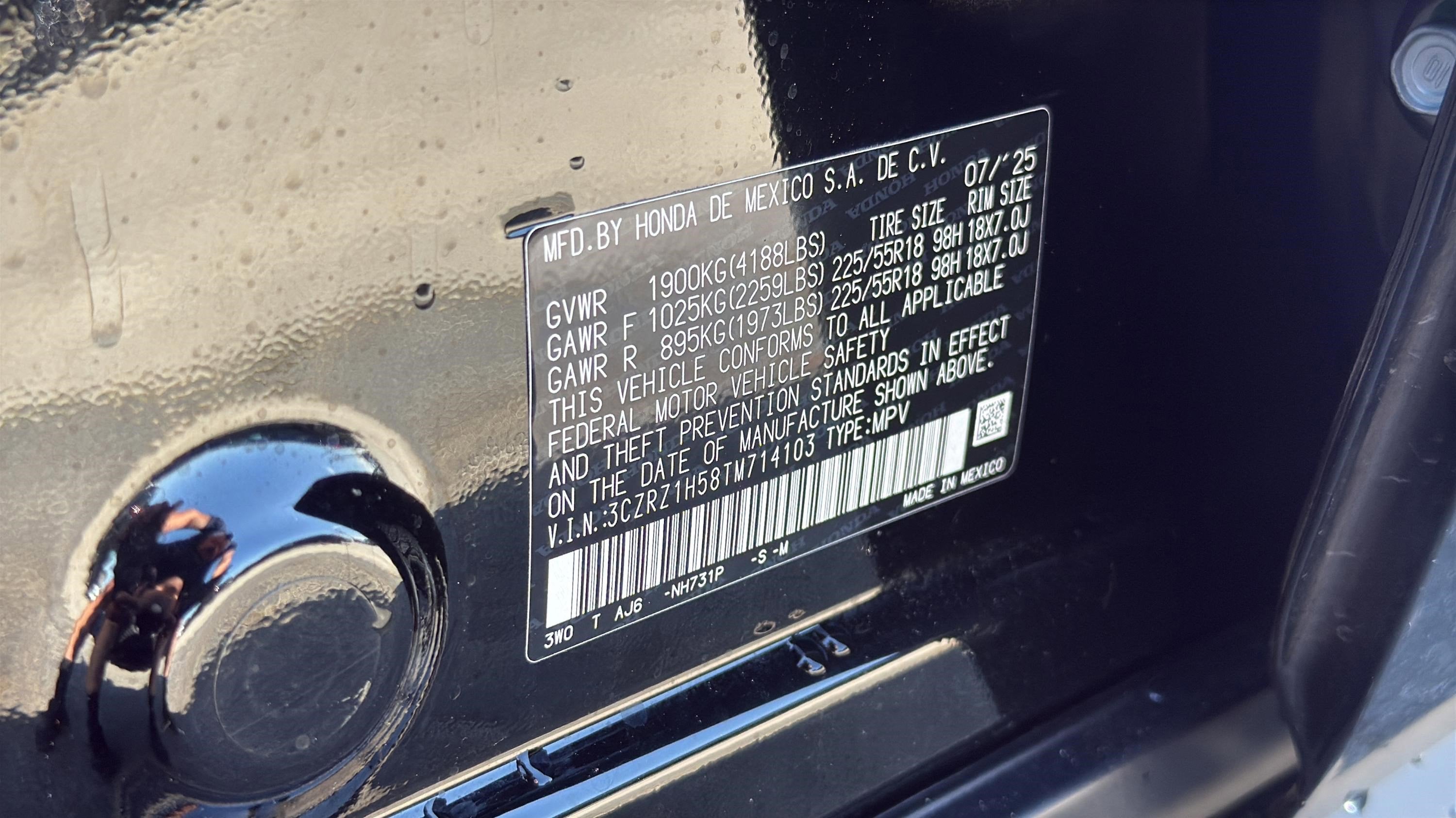 2026 Honda HR-V Sport