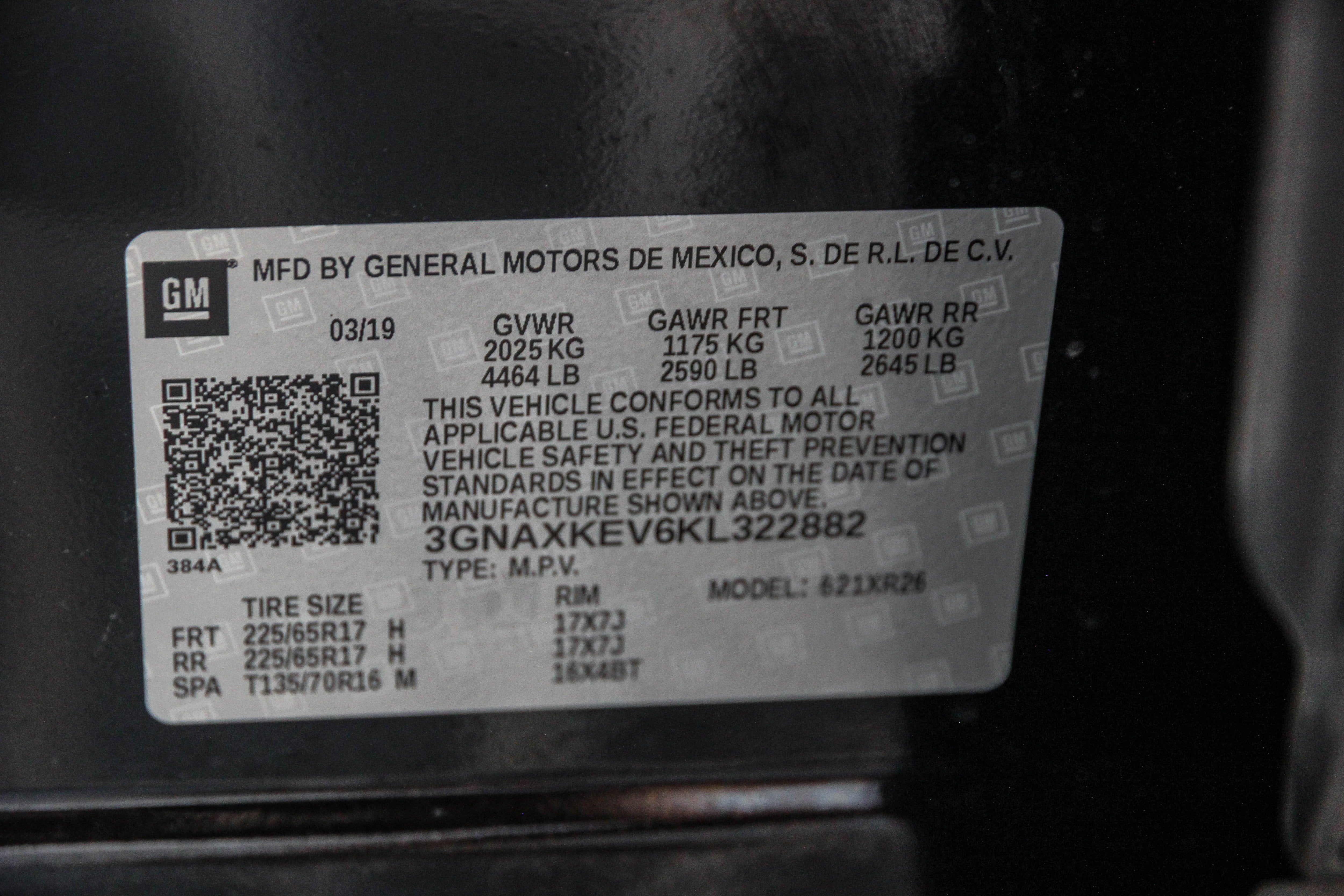 2019 Chevrolet Equinox LT