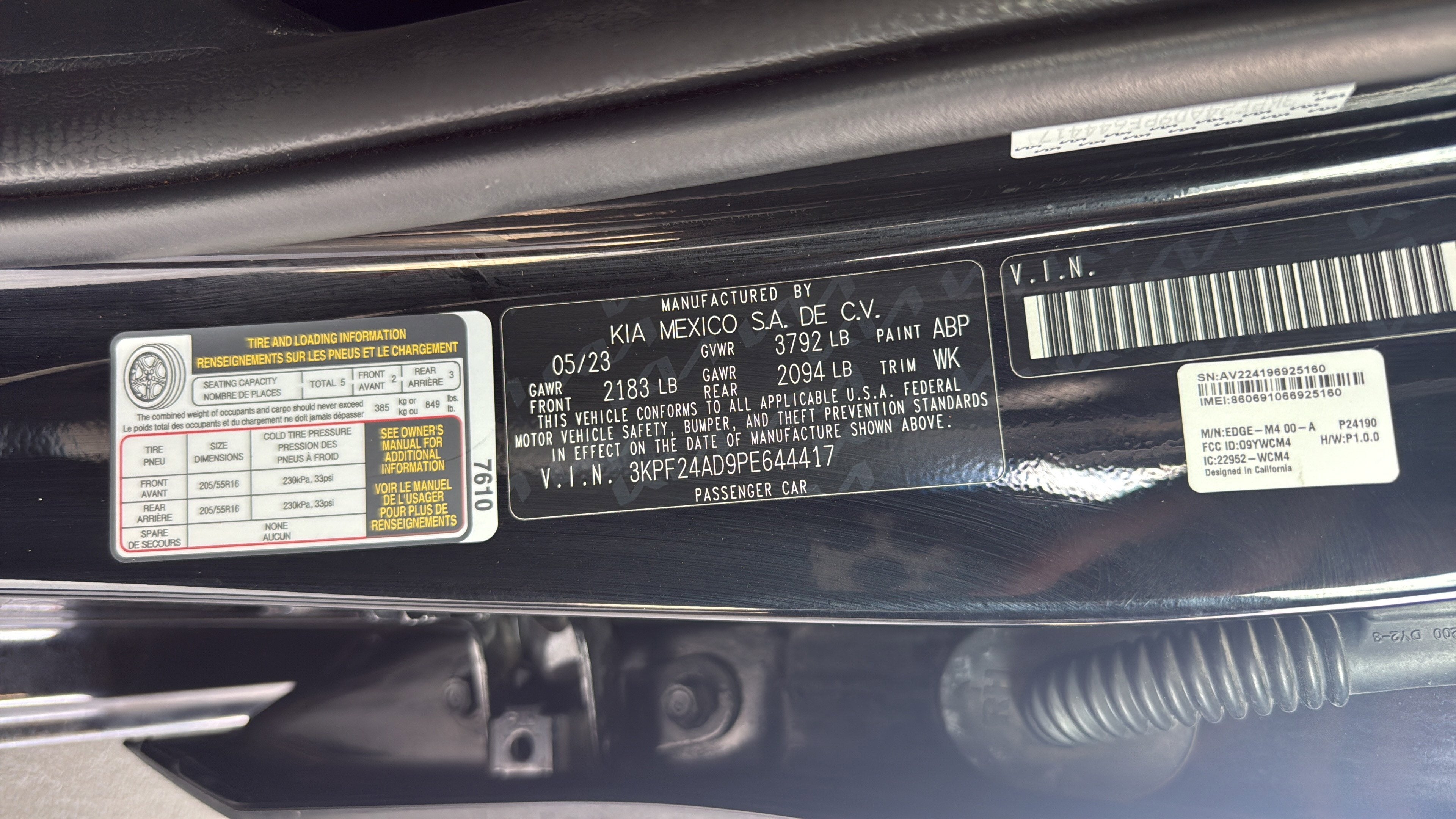 2023 Kia Forte LXS