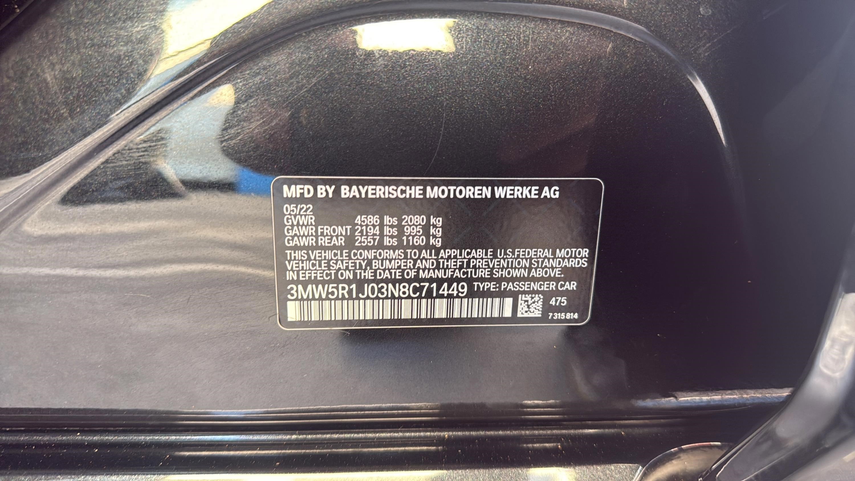 2022 BMW 3 Series 330i