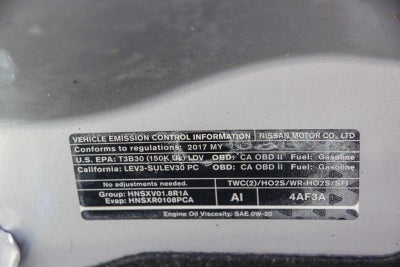 2017 Nissan Sentra SR