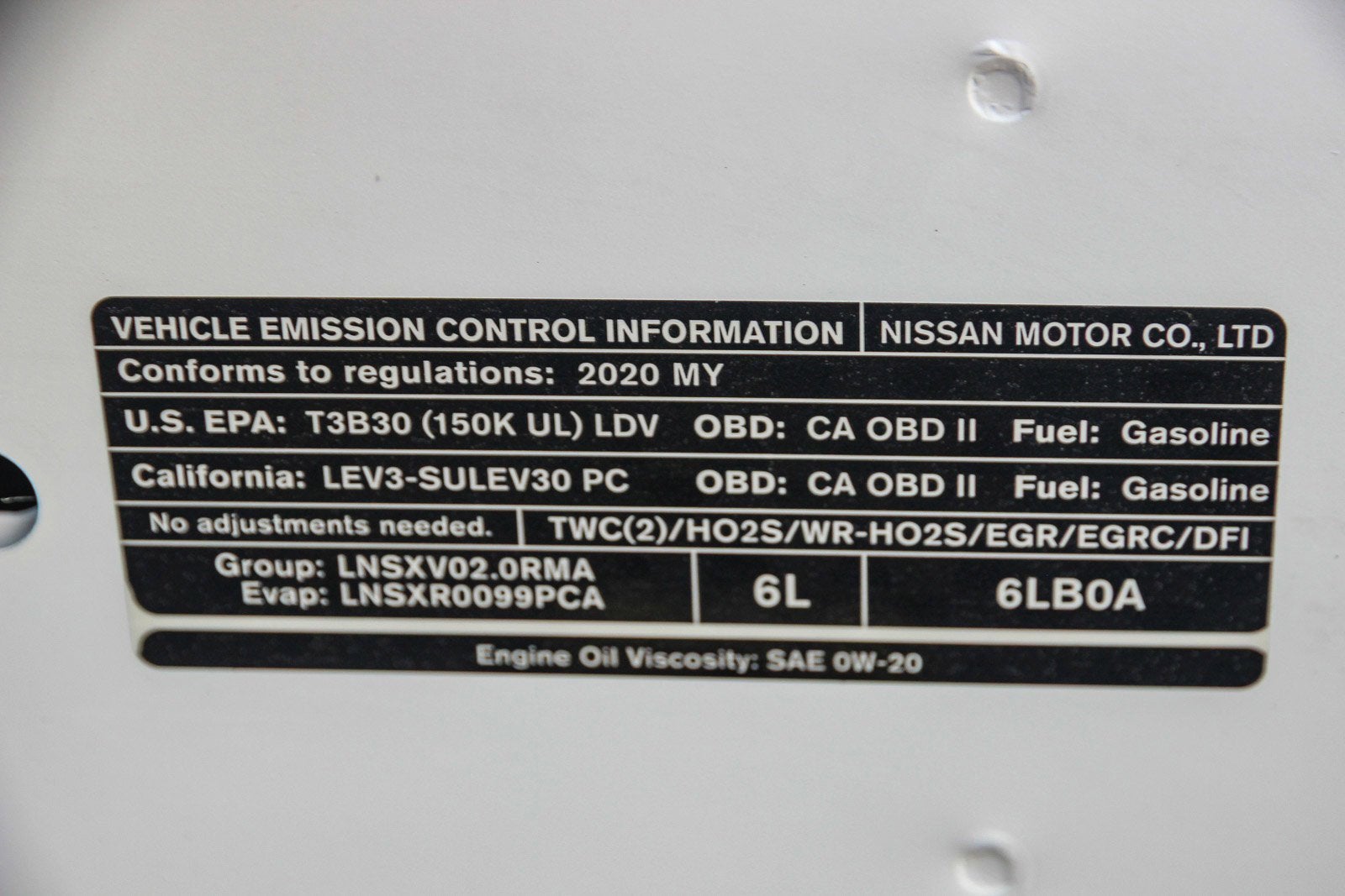 2020 Nissan Sentra SR