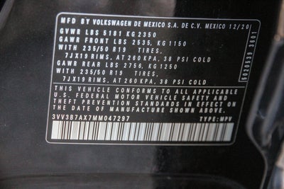 2021 Volkswagen Tiguan SEL