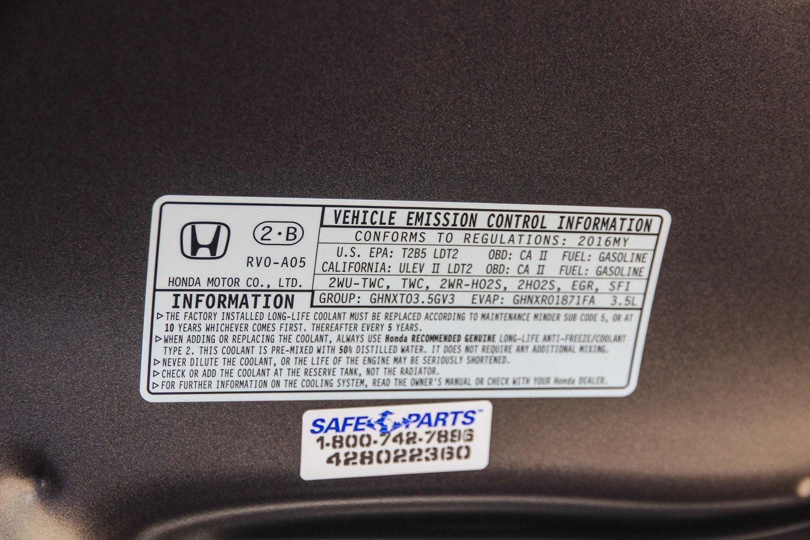 2016 Honda Odyssey SE