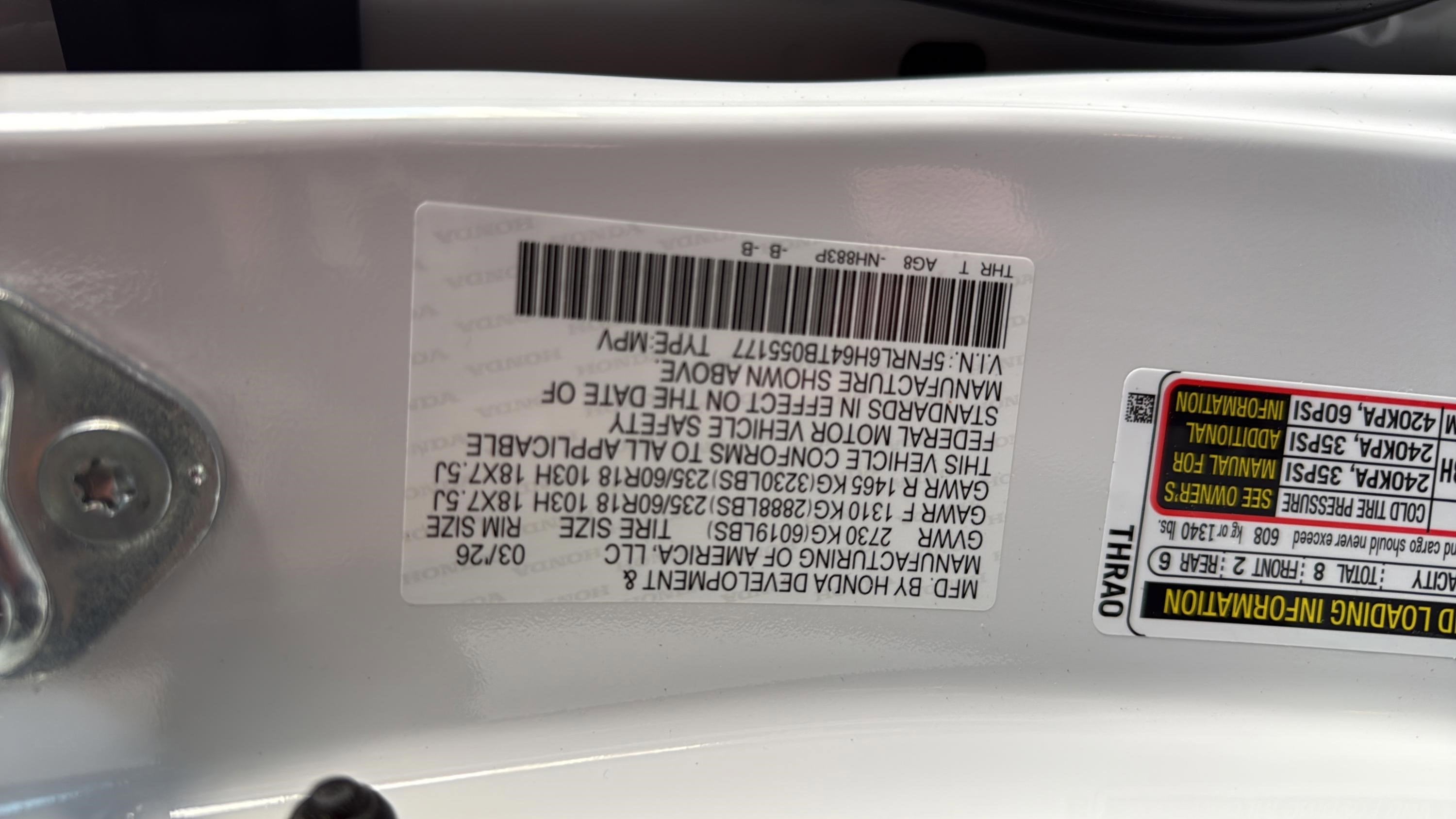 2026 Honda Odyssey EX-L