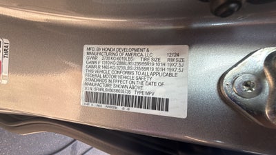2025 Honda Odyssey Touring