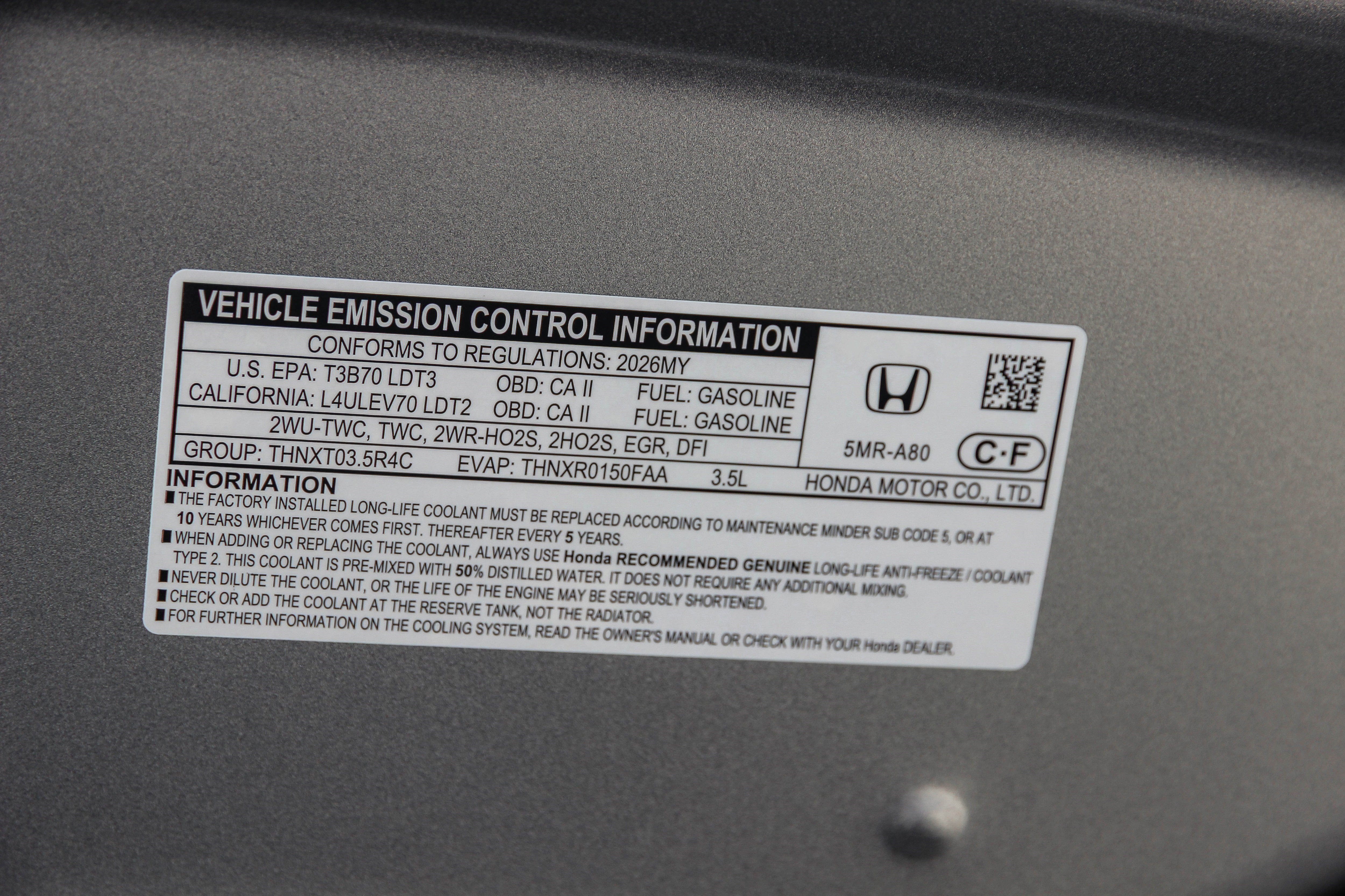 2026 Honda Odyssey Touring